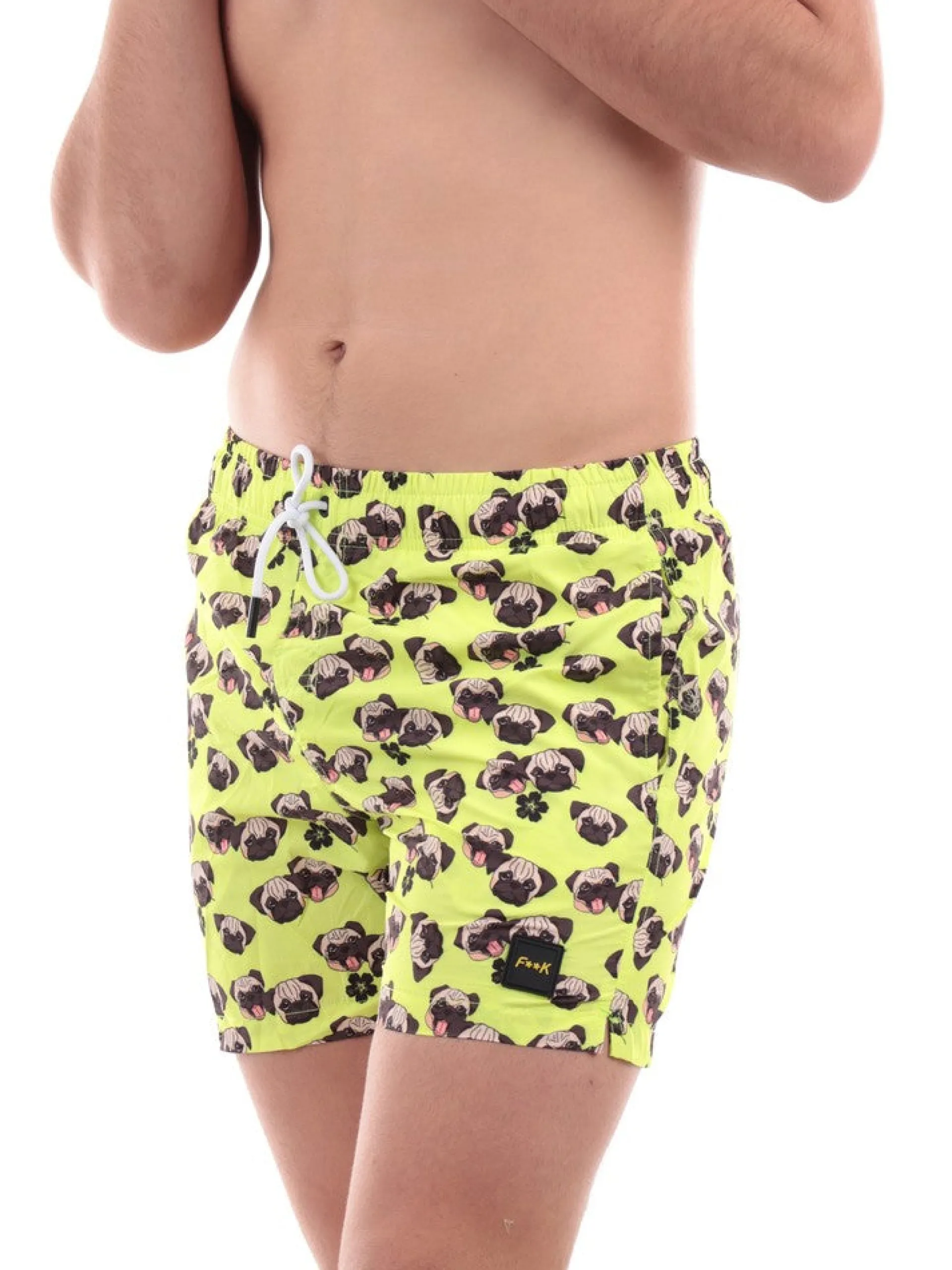EFFEK Boxer*Costume giallo fluo da uomo 2095U