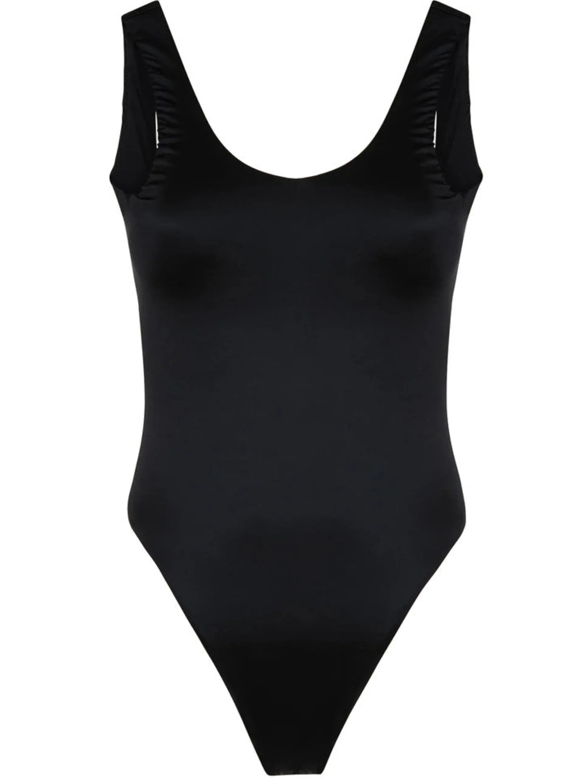 EFFEK Costumi Interi*Costume Intero nero da donna con scollo sulla schiena e coppette imbottite 1040BK