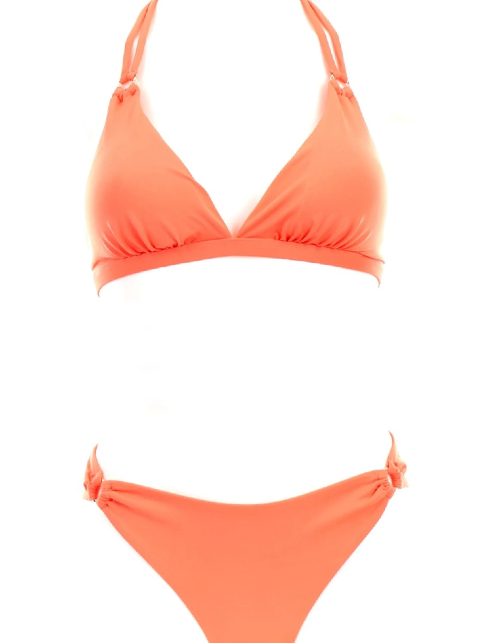 LIU JO MILANO Bikini*Costume Liu Jo triangolo imbottito con coppette estraibili arancione VA4175J5885
