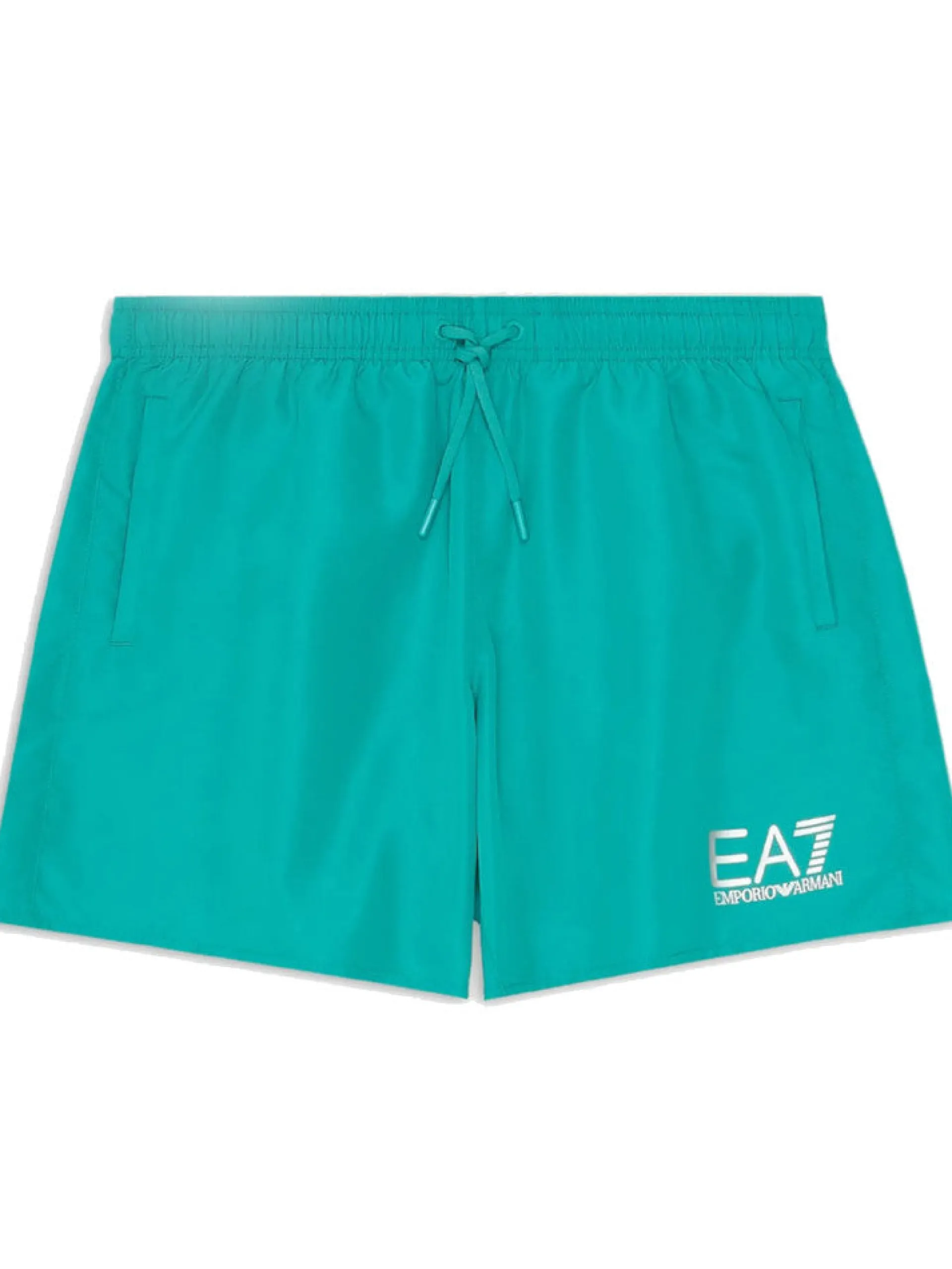 EMPORIO ARMANI 7 Boxer*Costume mare EA7 Emporio Armani verde da uomo 902000CC721