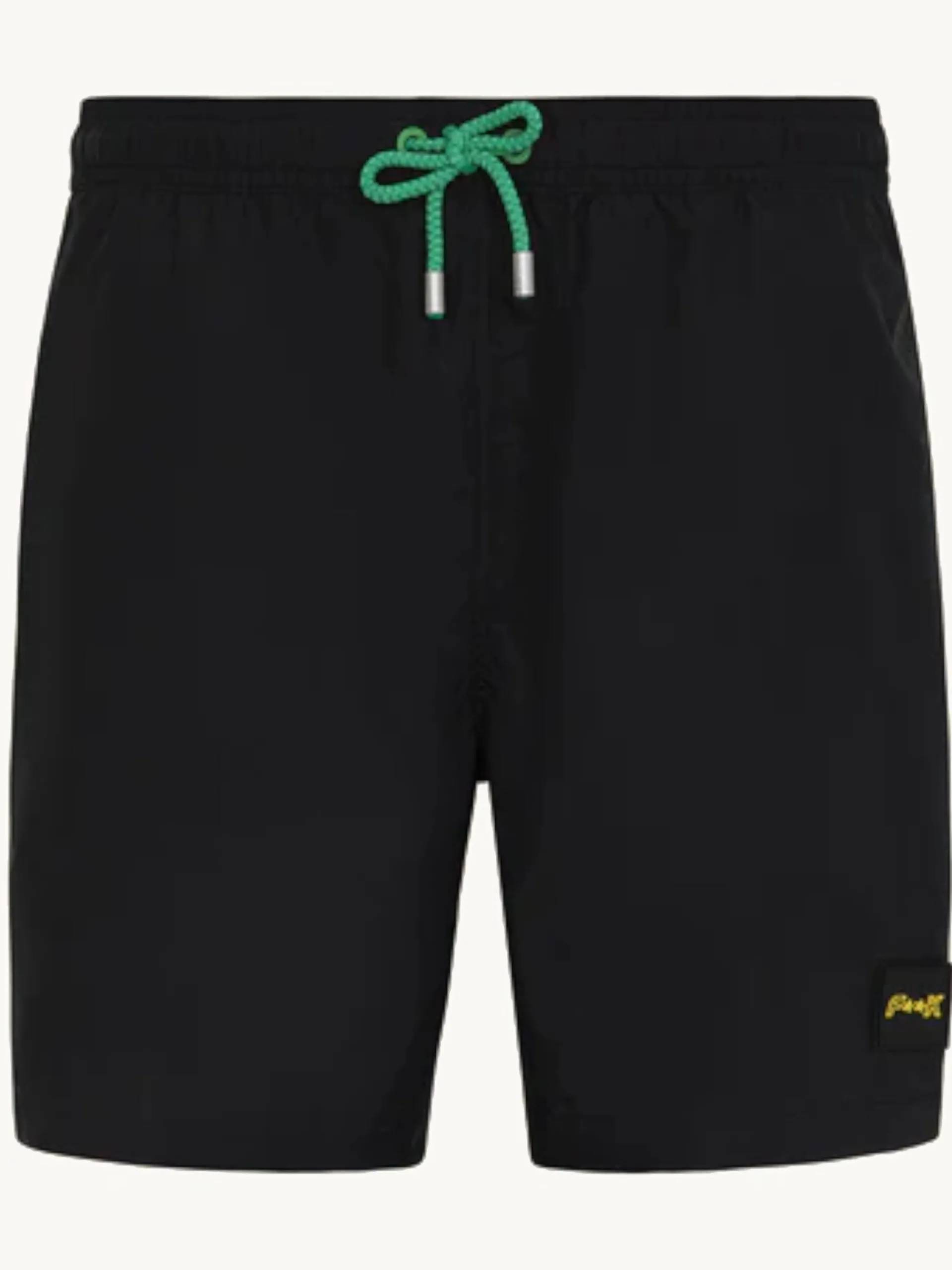 EFFEK Boxer*Costume mare nero da uomo laccetti colorati M01BU04