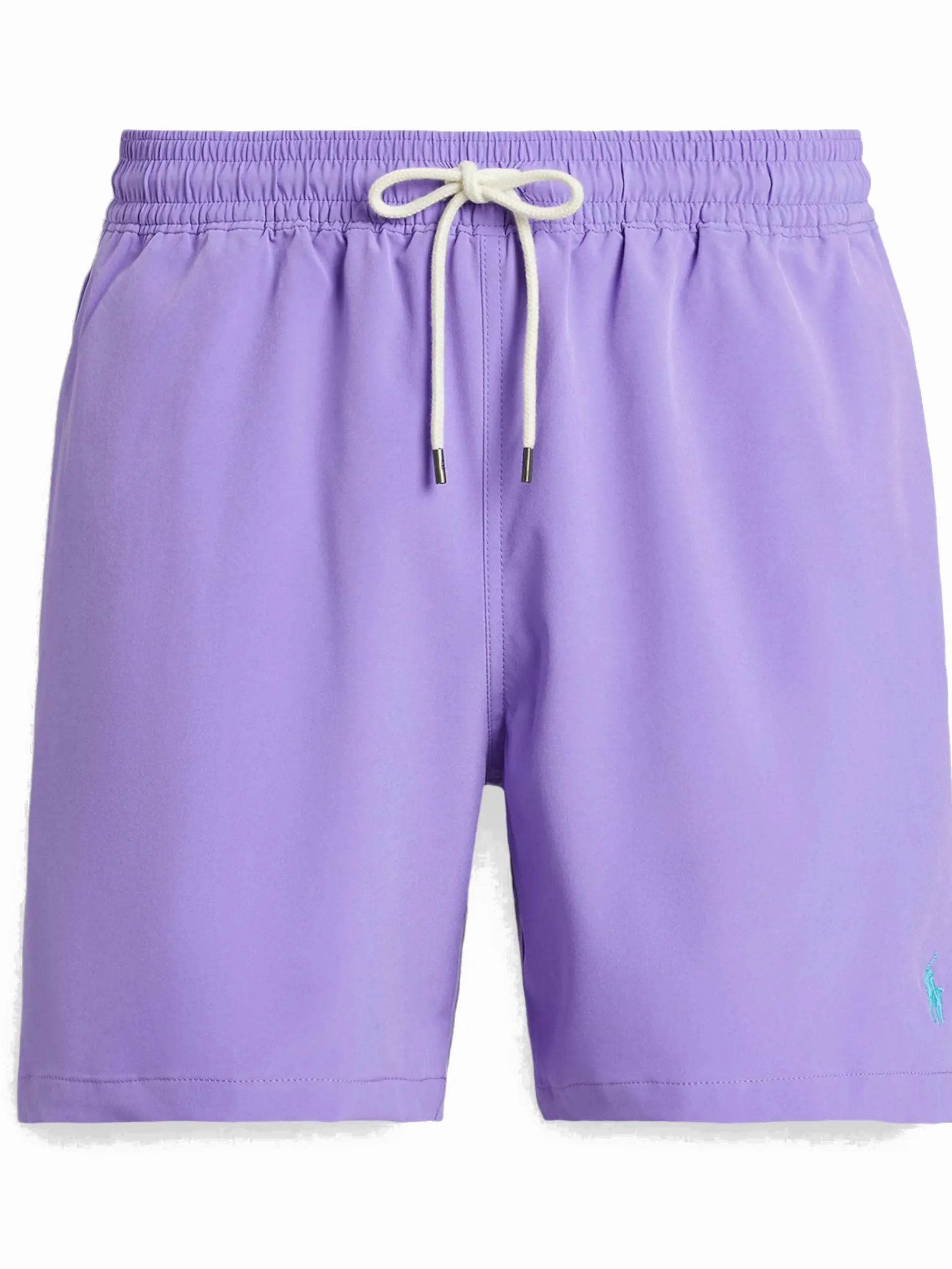 RALPH LAUREN Boxer*Costume mare viola da uomo logo ricamato 710957782