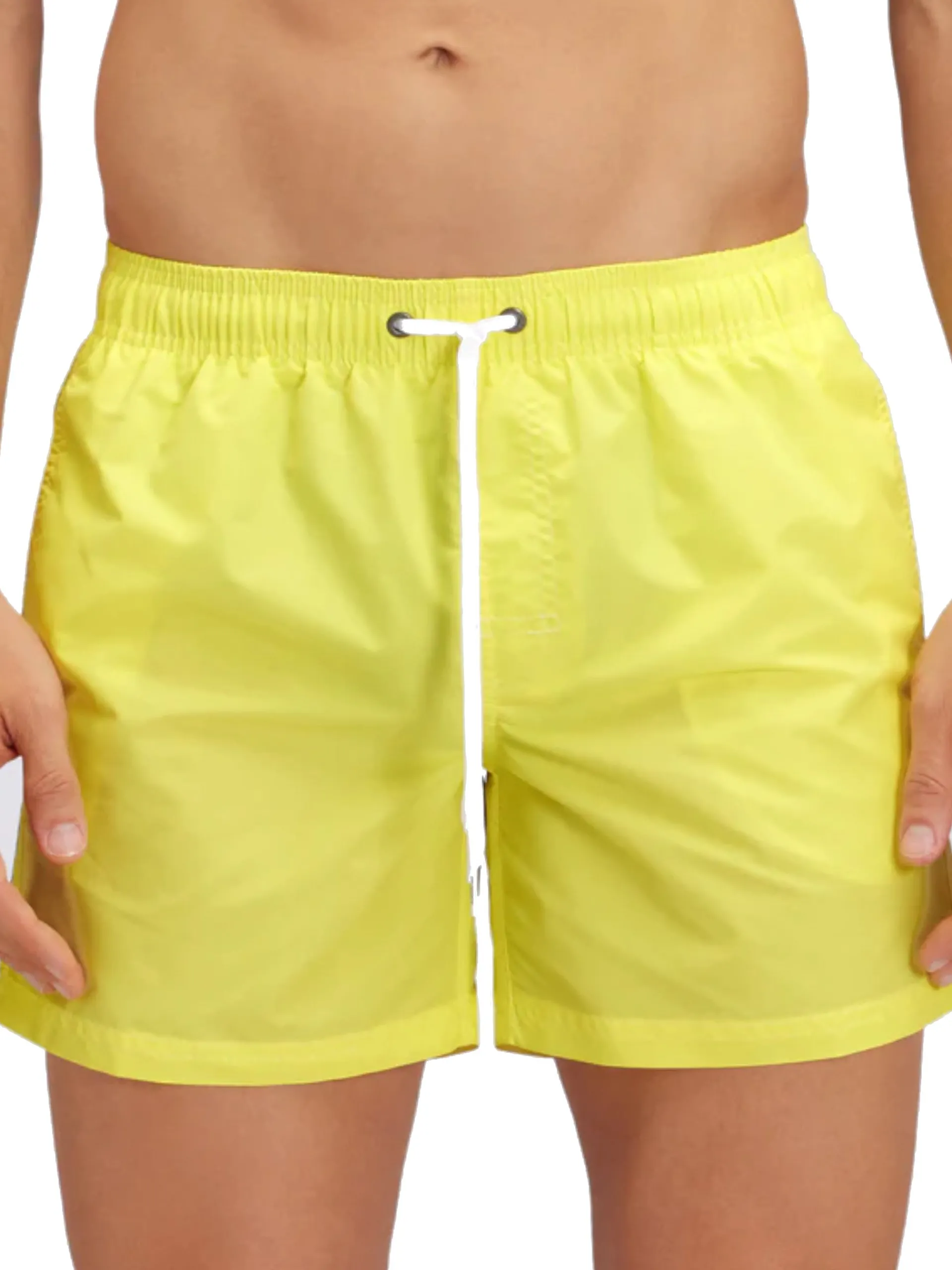 SUNDEK Boxer*Costume mare giallo da uomo Boardshort M504BDTA100