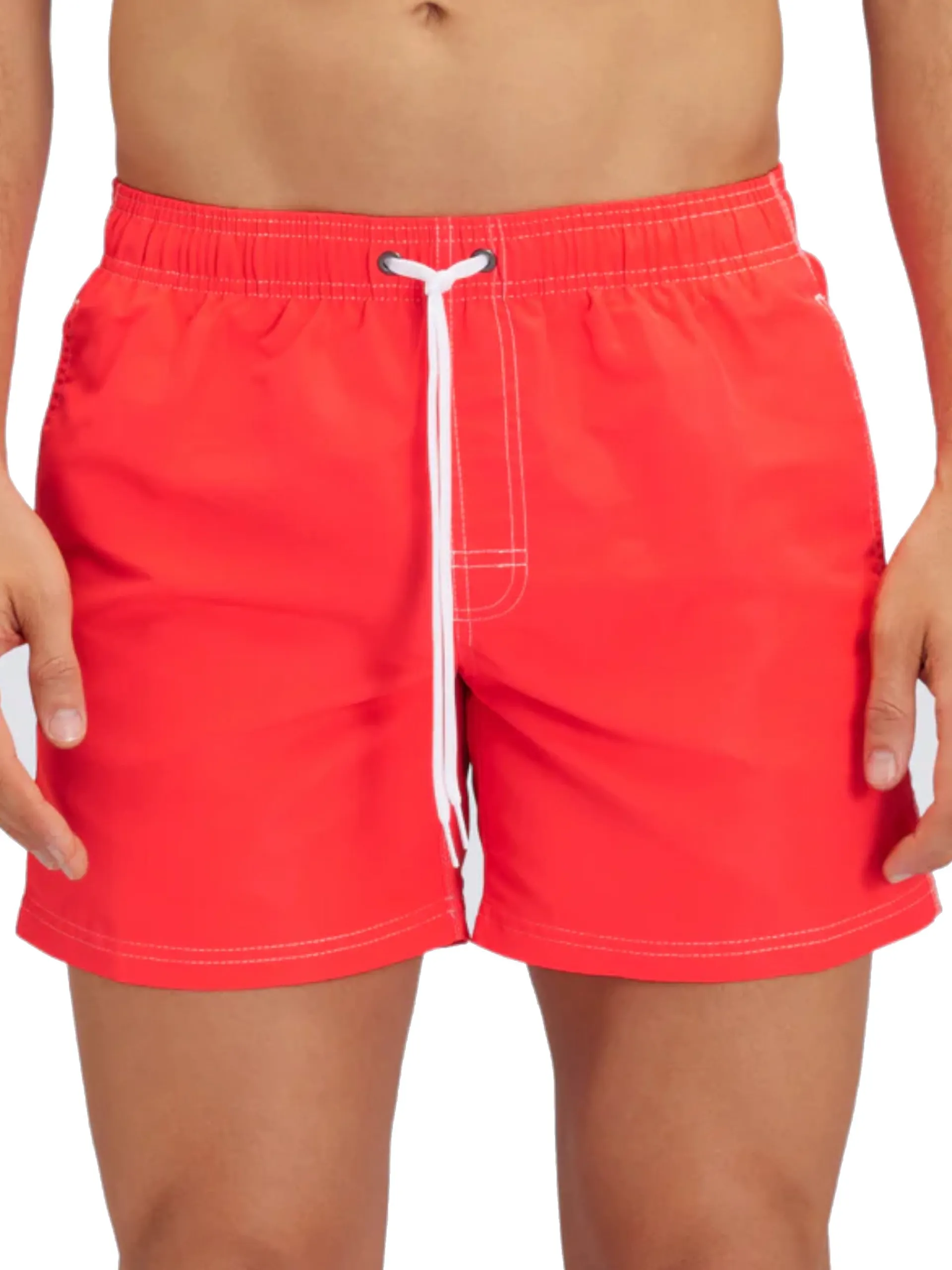 SUNDEK Boxer*Costume mare rosso da uomo Boardshort M504BDTA100079