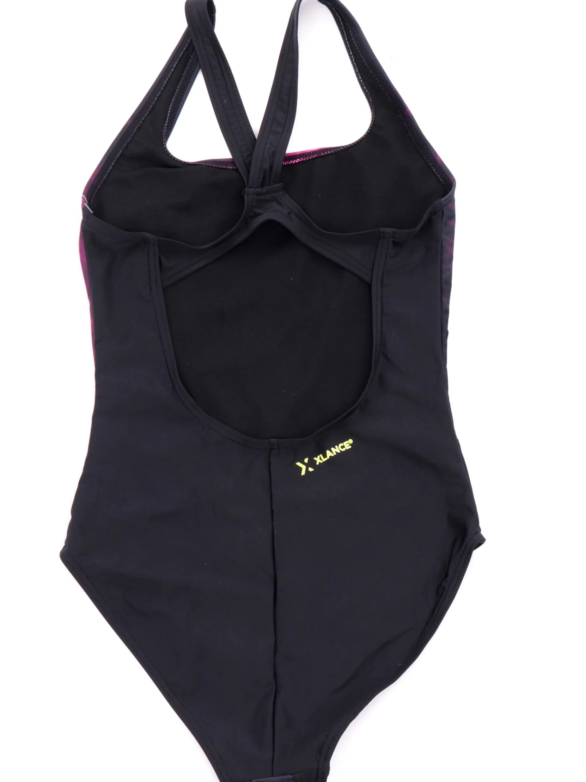AQUARAPID Costumi*Costume piscina intero nero da bambina LIJOY
