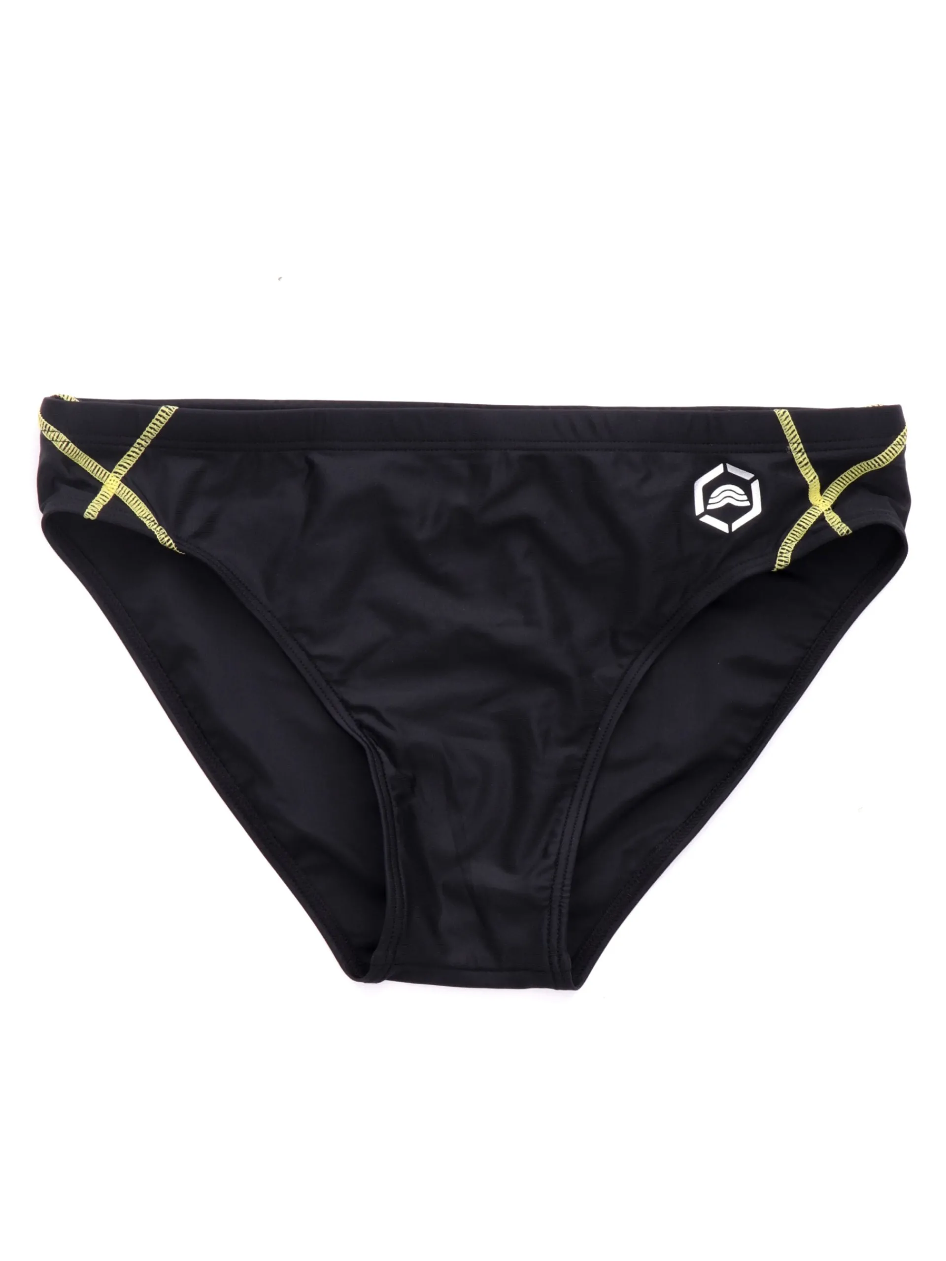 AQUARAPID Costumi*Costume slip nero da uomo PEXI