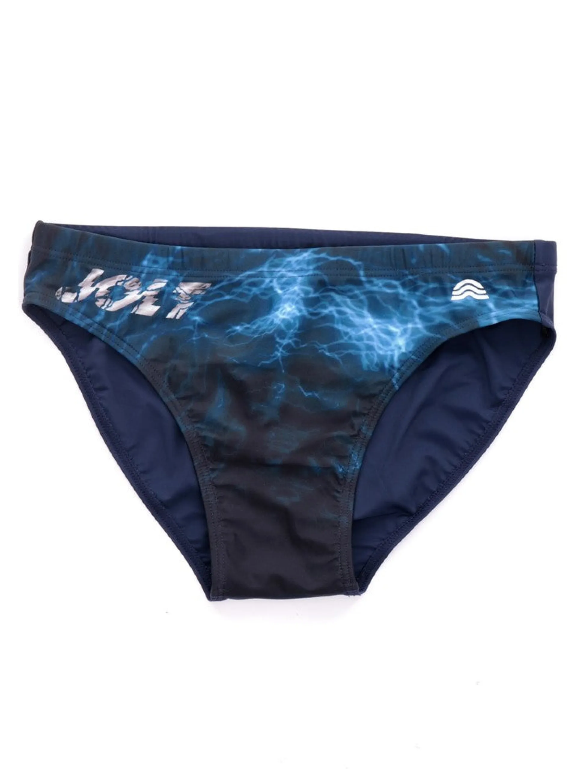 AQUARAPID Costumi*Costume slip piscina blu da uomo PLESH