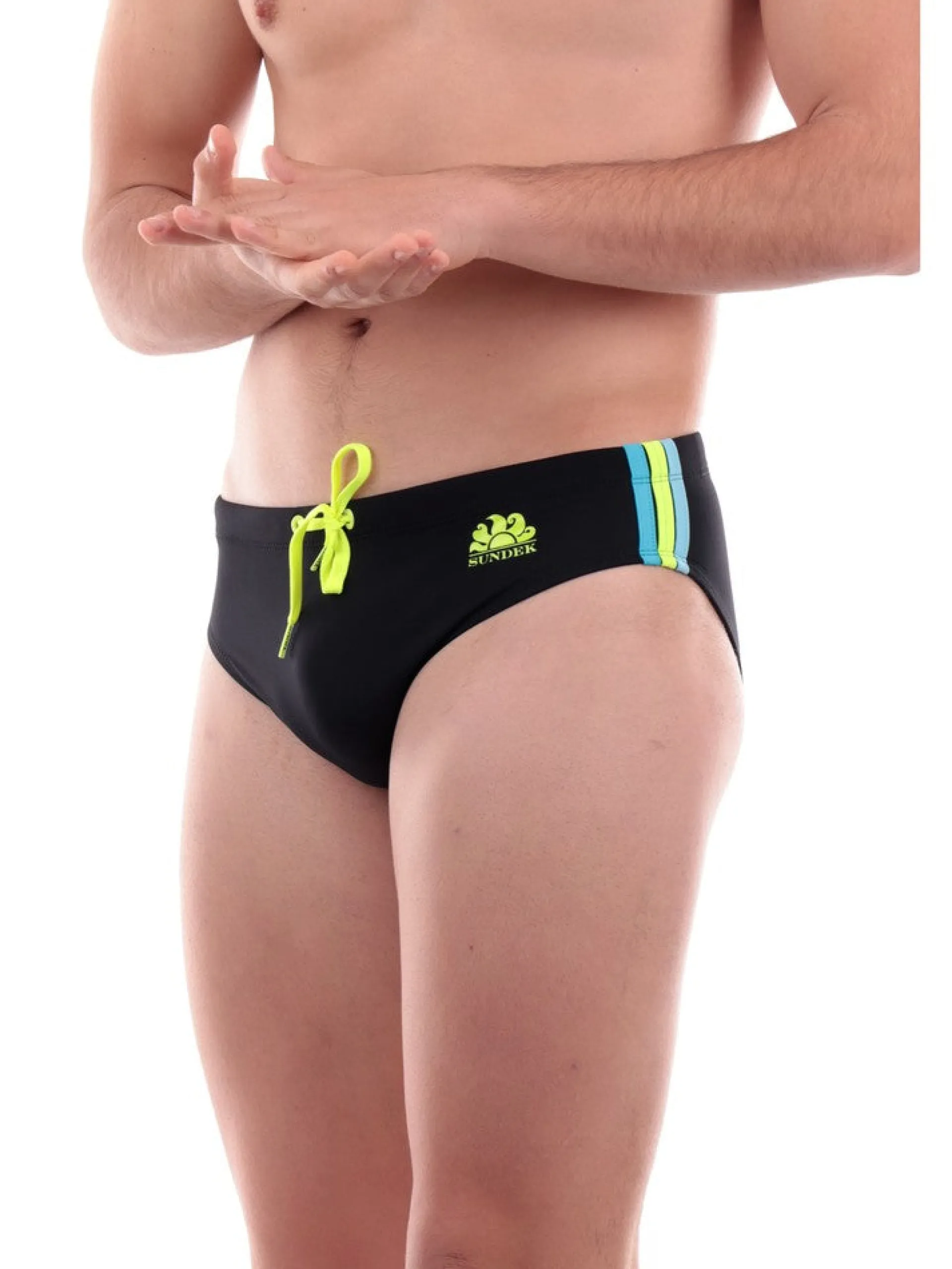 SUNDEK Slip*Costume slip nero da uomo M279SSL3000