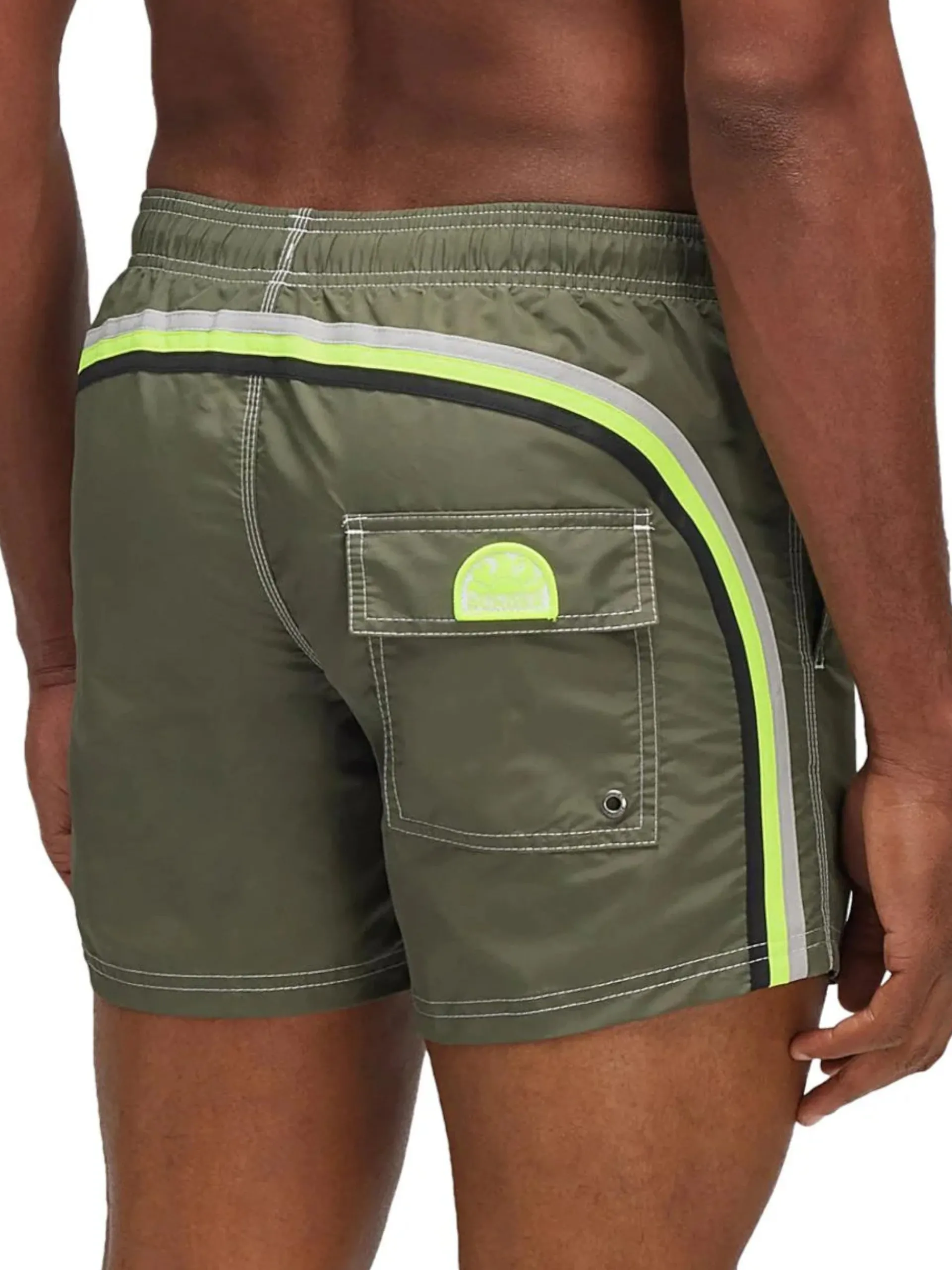 SUNDEK Boxer*Costume verde militare da Uomo M504BDTA100