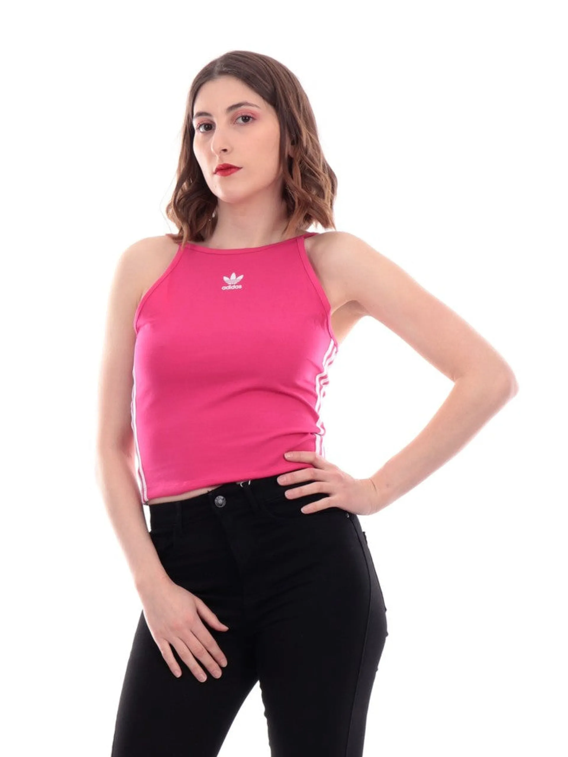 ADIDAS ORIGINALS Maglie*Crop Top Adidas Fucsia da Donna HG6143