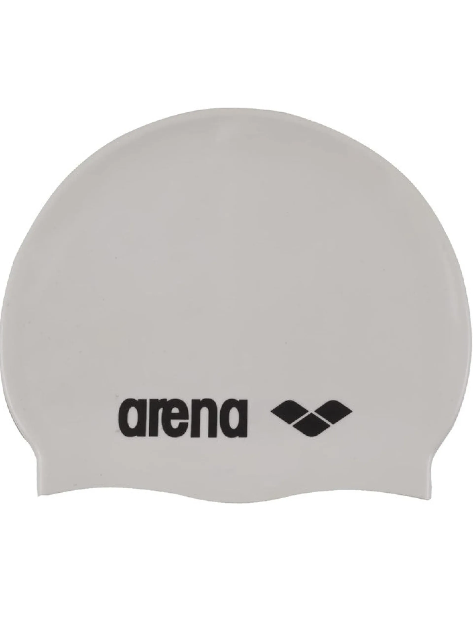ARENA Cuffie*Cuffia argento Classic Silicone 91662