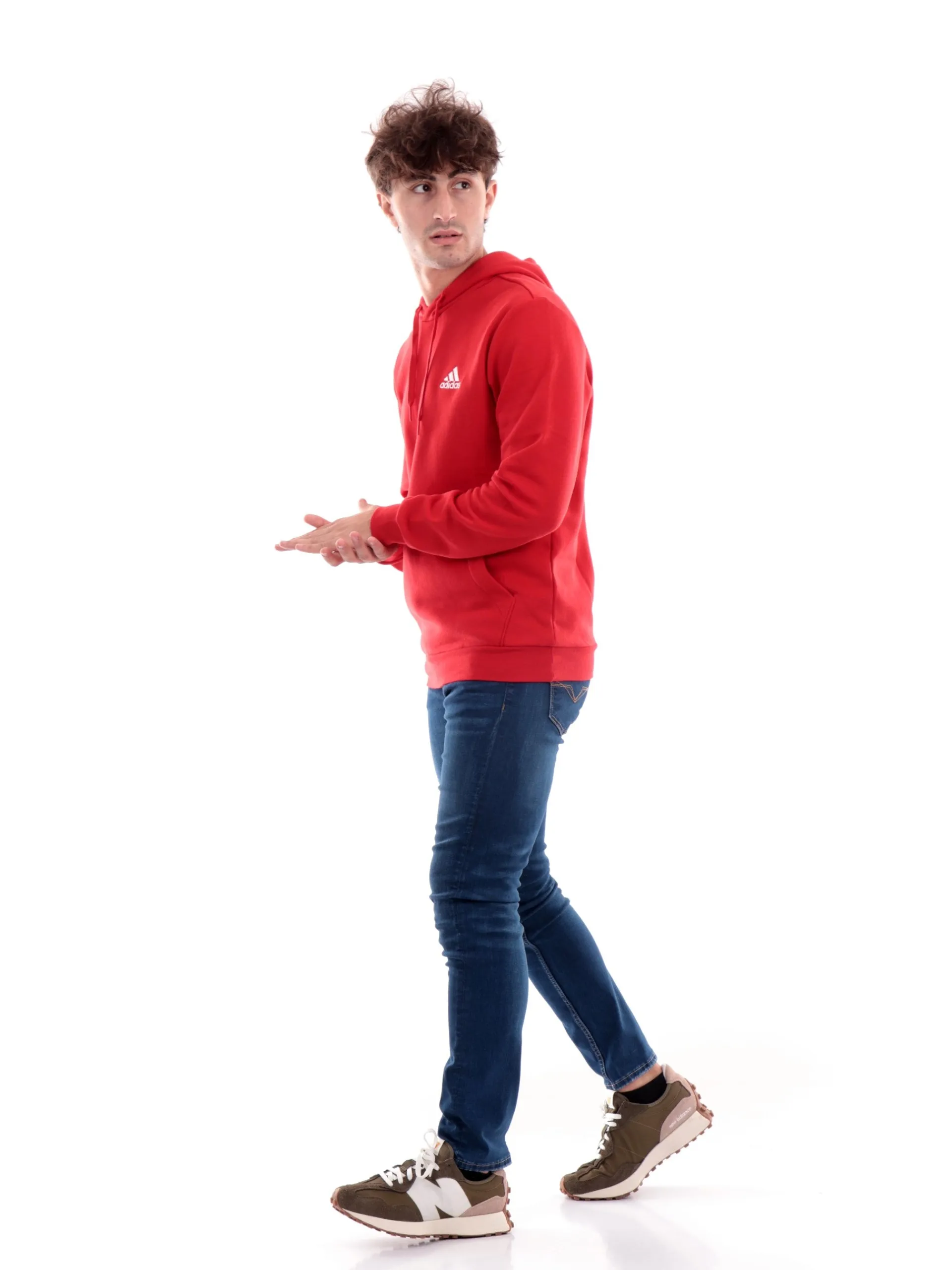 ADIDAS EQUIPMENT Felpe*Felpa Adidas rossa da uomo H47