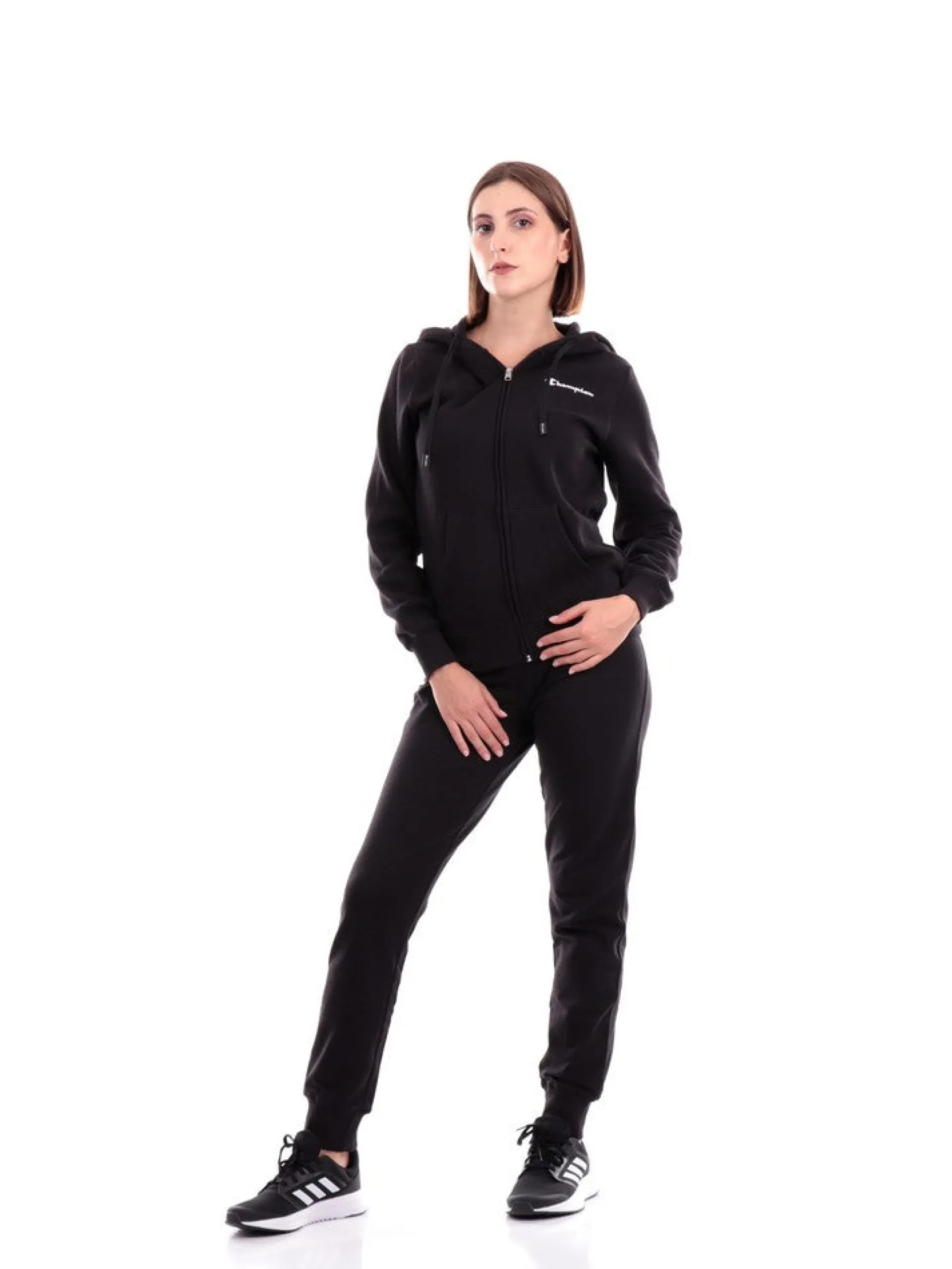 CHAMPION Felpe*Felpa nera da donna 115398