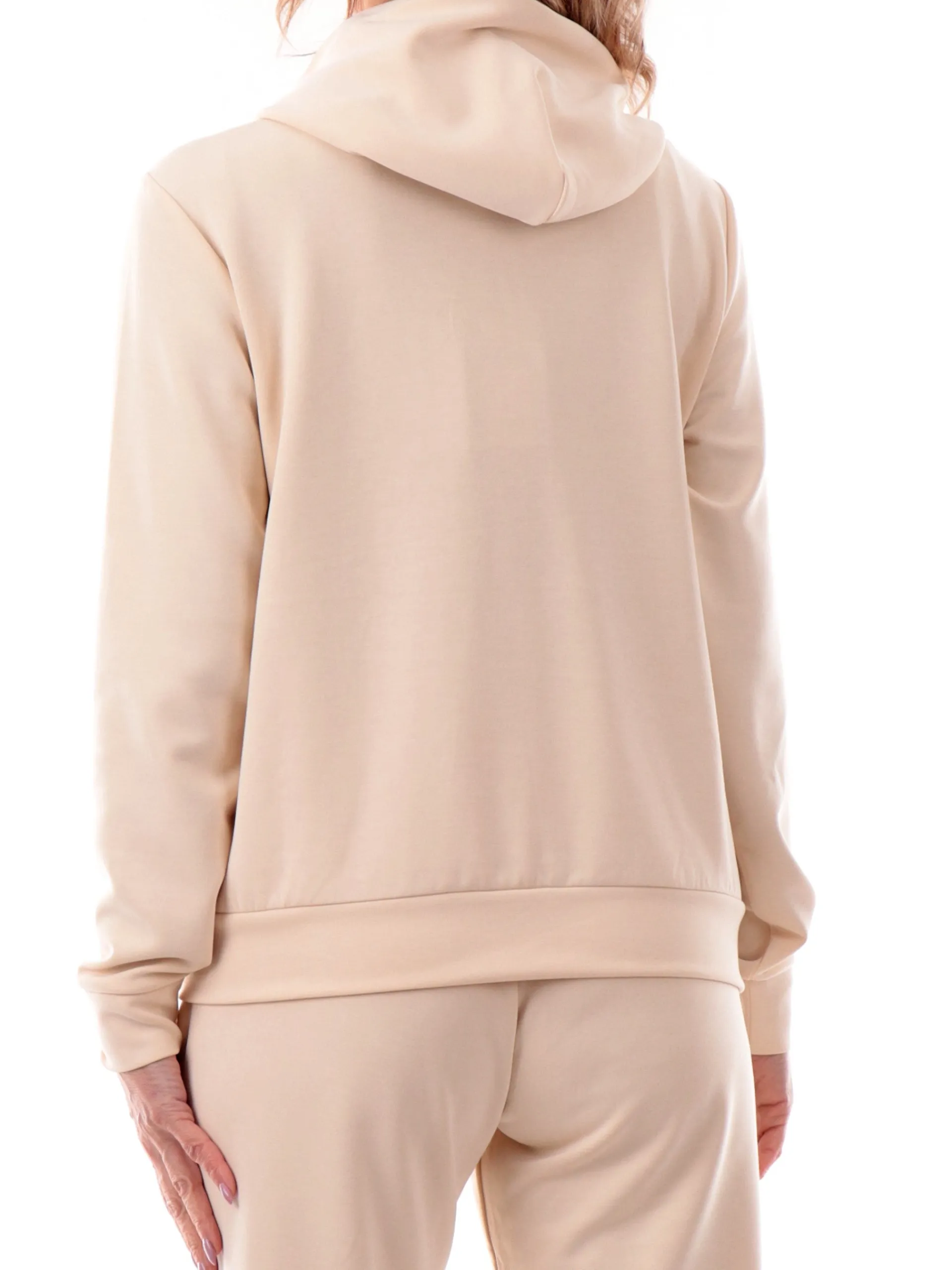 COLMAR Felpe*Felpa beige da donna full zip con cappuccio 92101YH