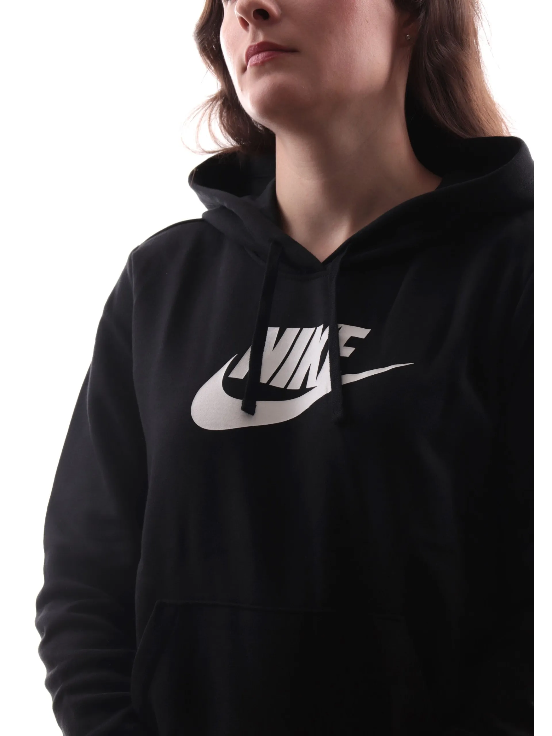 NIKE Felpe*Felpa nera da donna NSW Club DQ5775