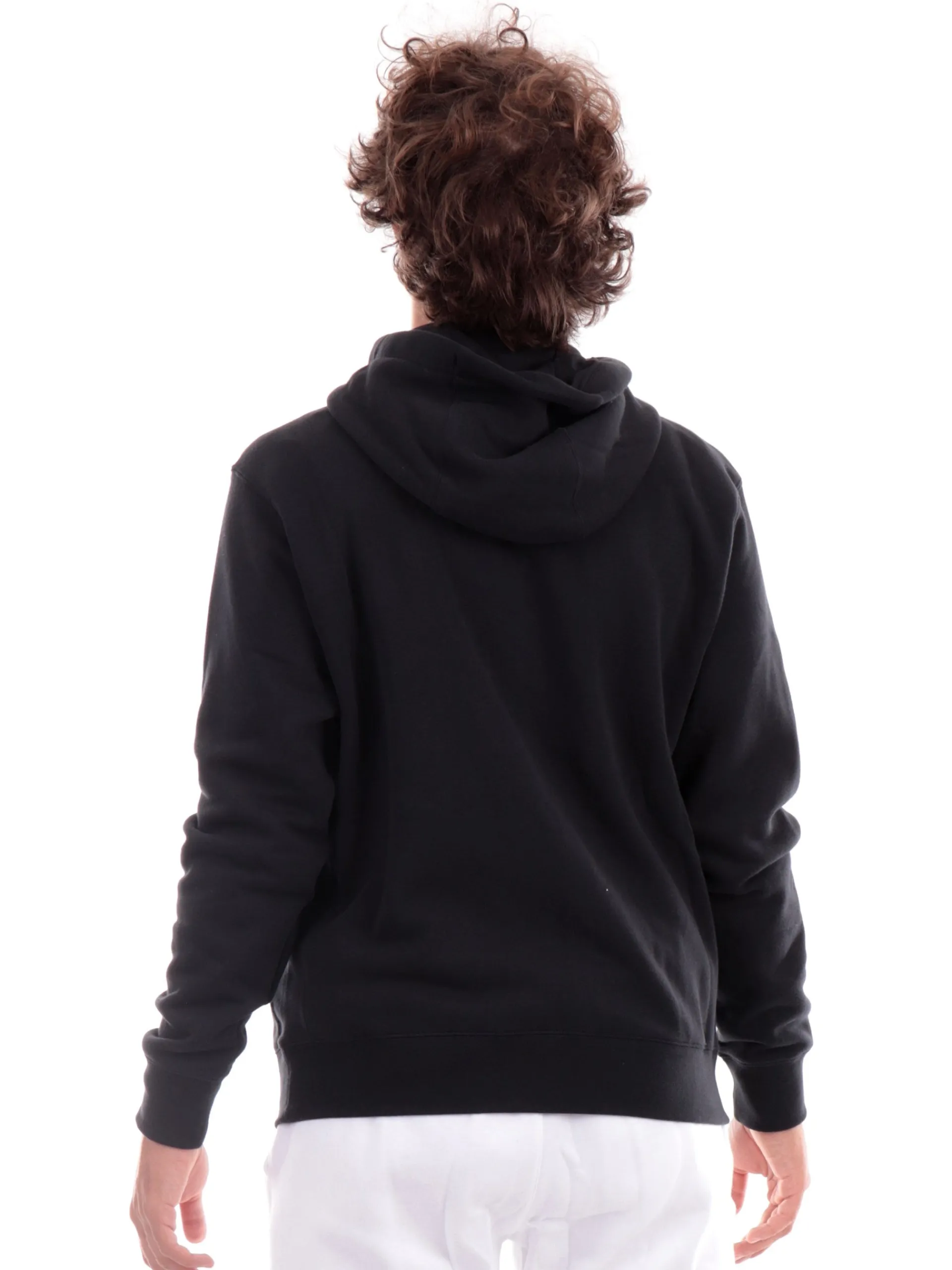 NIKE Felpe*Felpa nera da uomo full zip BV2645