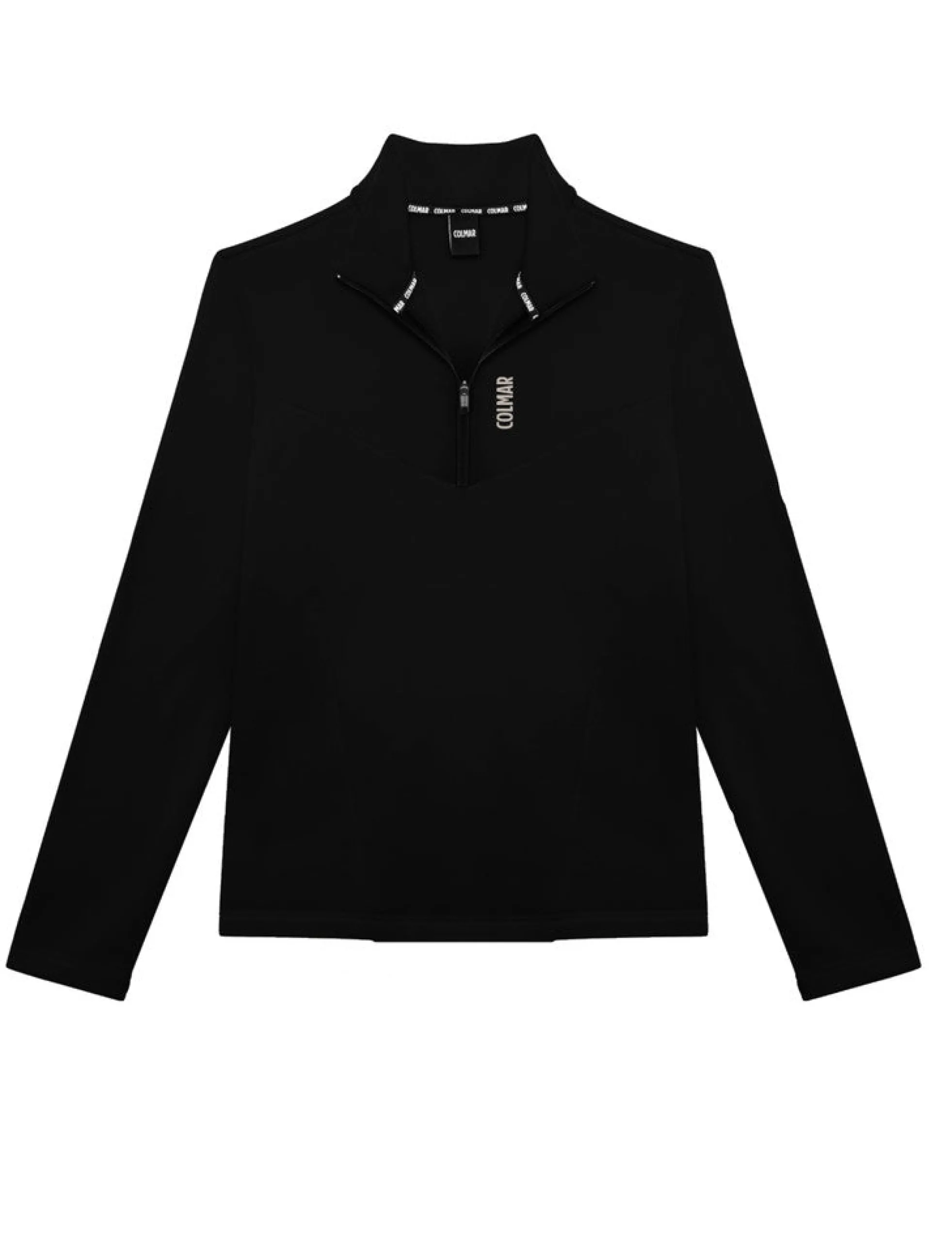 COLMAR NEVE E OUTDOOR Abbigliamento|Maglie*Felpa sci Colmar nera da donna con chiusura full zip 93355WU