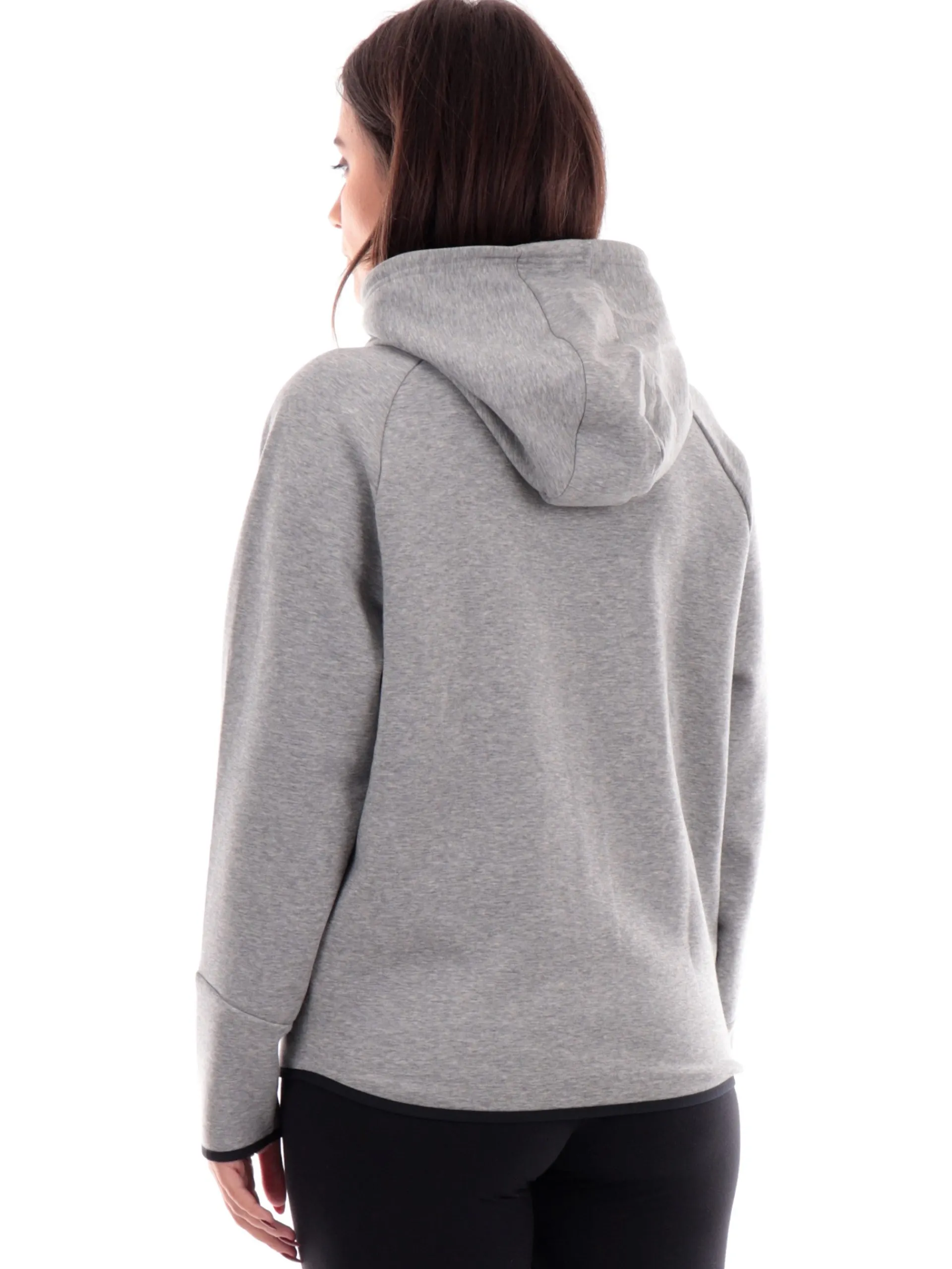 UNDER ARMOUR Felpe*Felpa Grigia da donna con cappuccio e tasche 13798420
