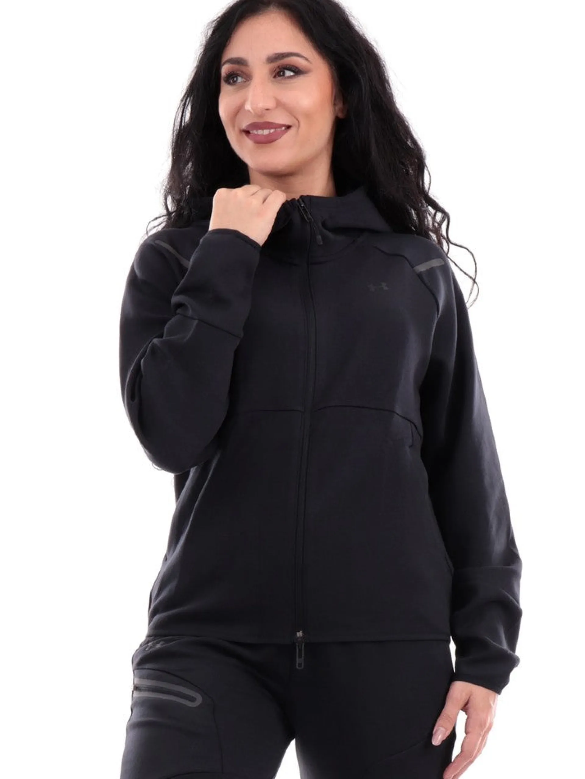UNDER ARMOUR Felpe*Felpa nera da donna Unstoppable 13798420