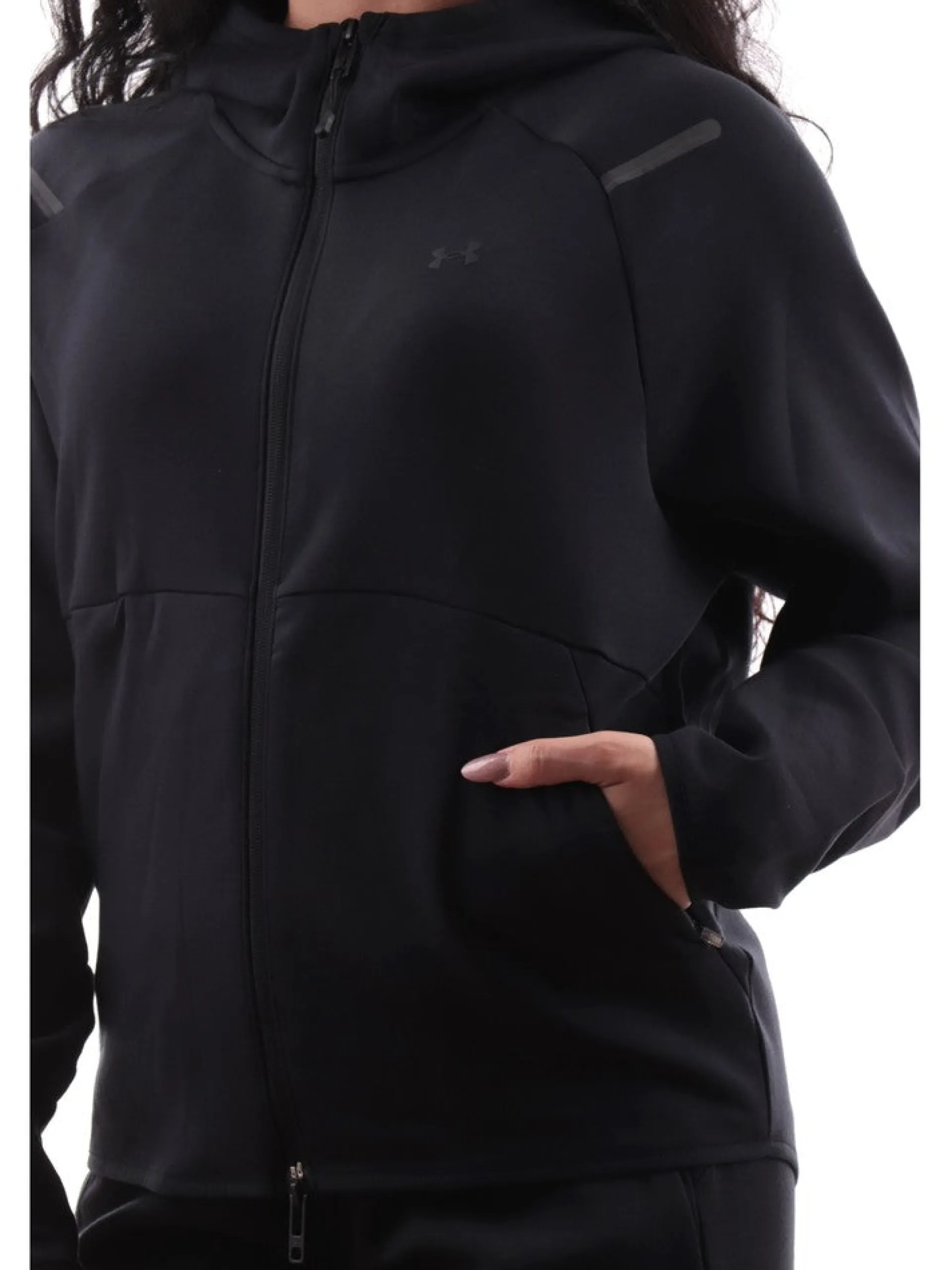 UNDER ARMOUR Felpe*Felpa nera da donna Unstoppable 13798420