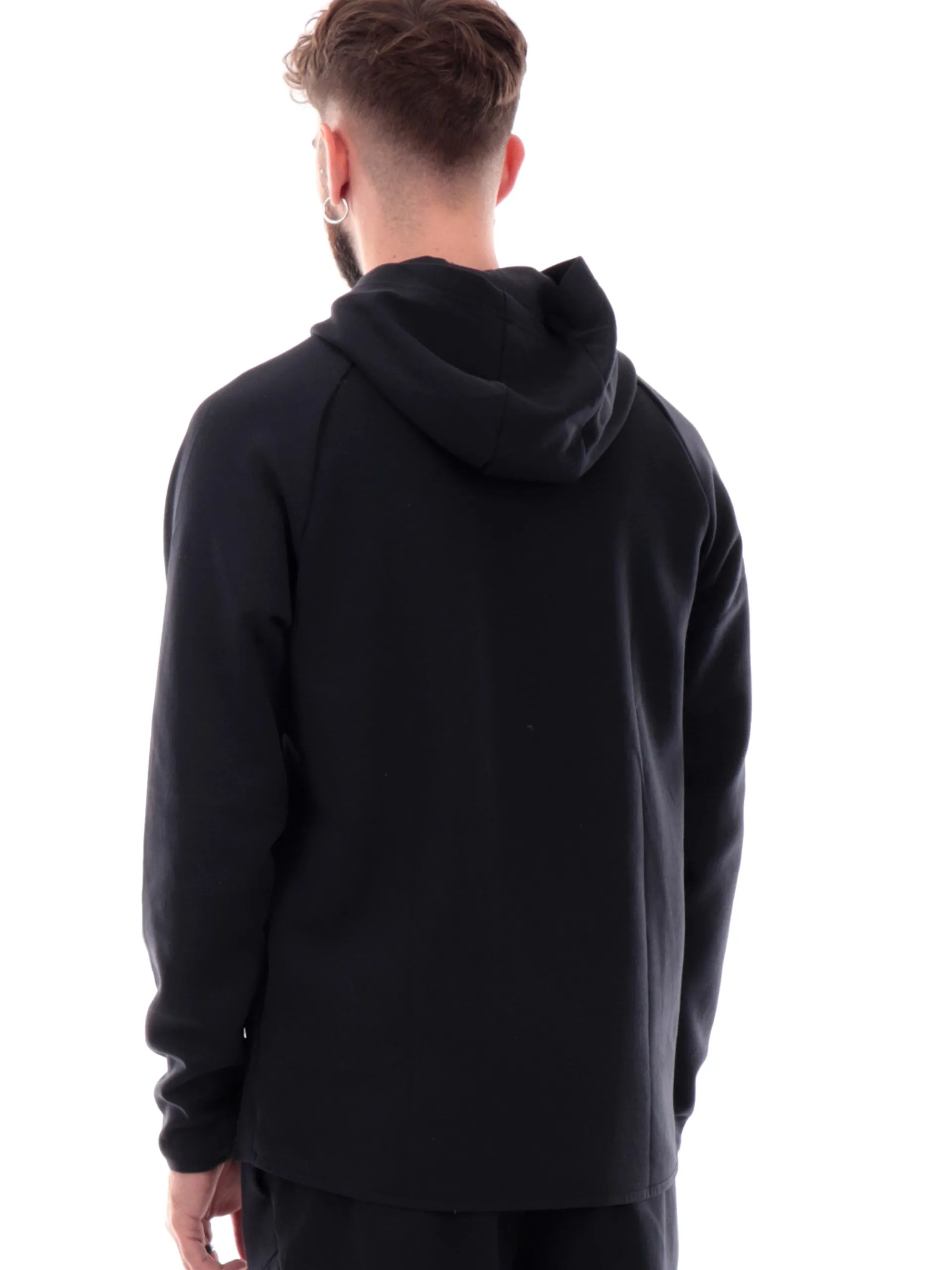 UNDER ARMOUR Felpe*Felpa nera da uomo con cappuccio Unstoppable Fleece 13893500