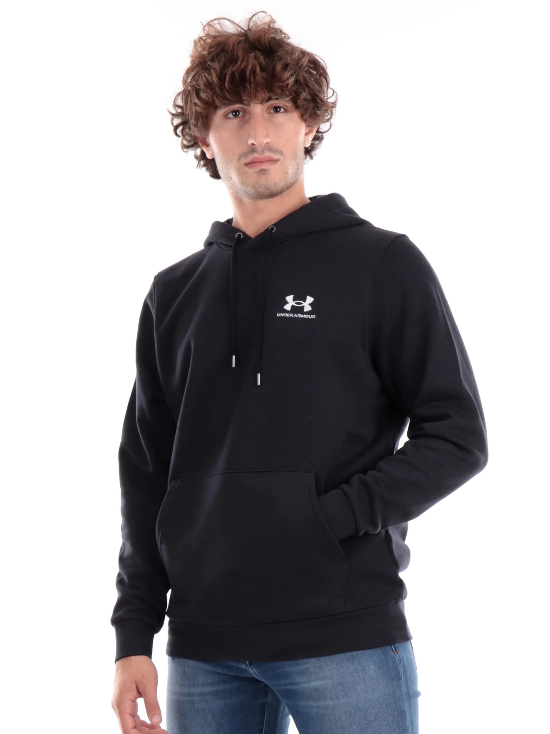 UNDER ARMOUR Felpe*Felpa nera da uomo 13738800
