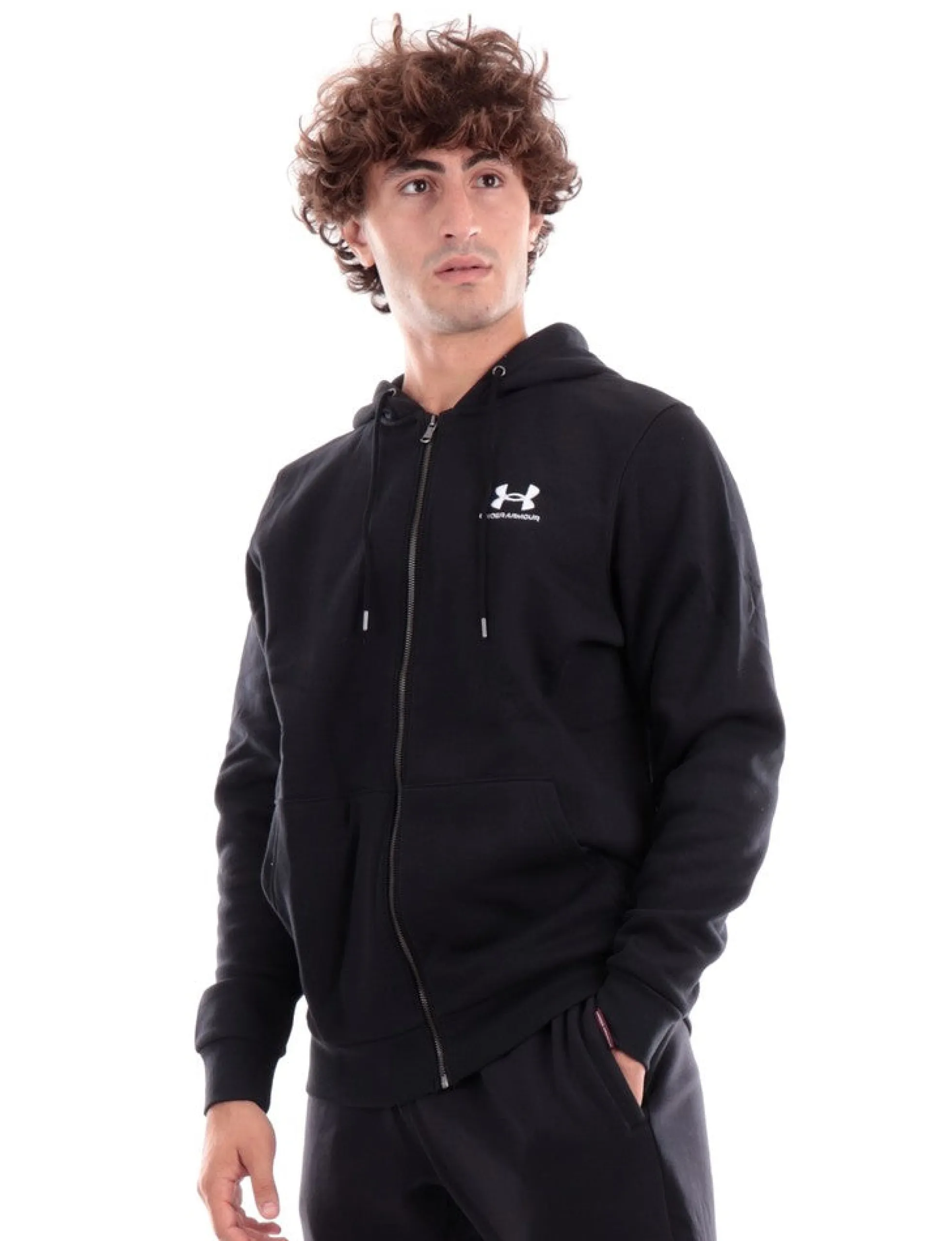 UNDER ARMOUR Felpe*Felpa nera da uomo 13738810