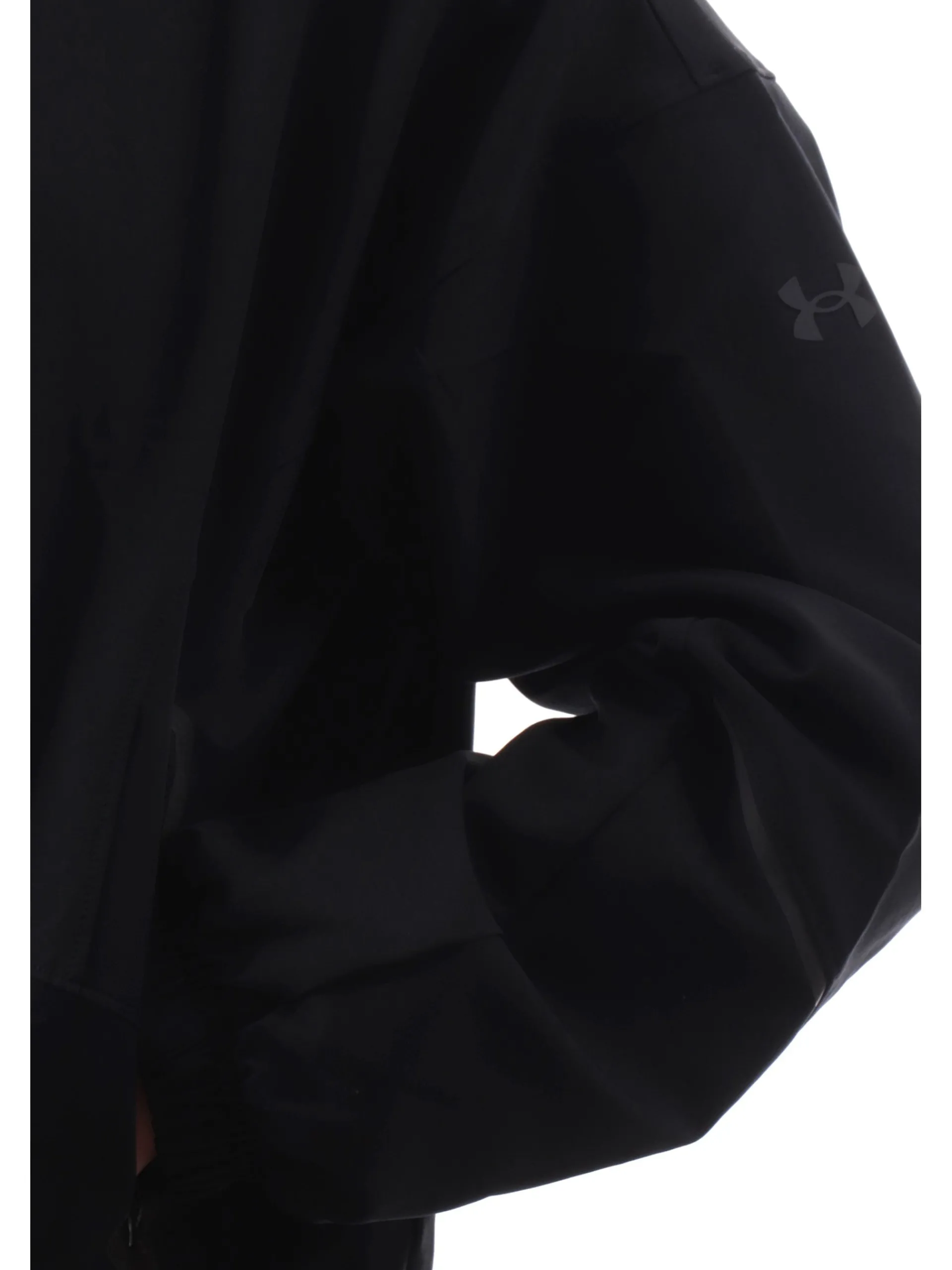 UNDER ARMOUR Felpe*Felpa nera over da donna tessuto tecnico Unstoppable 13748890