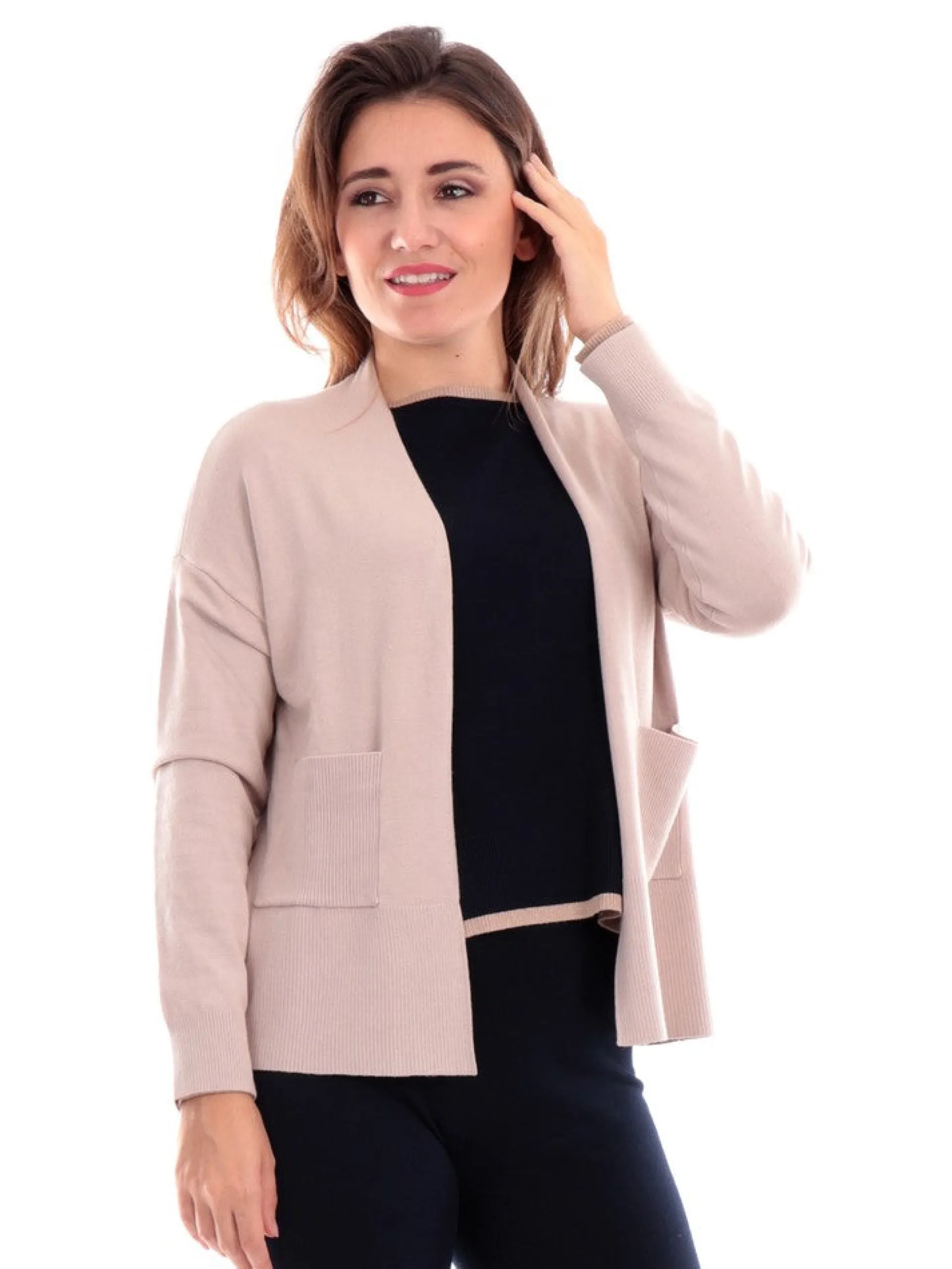 ANIS Giacche*Giacca beige da donna Aperta 2356004
