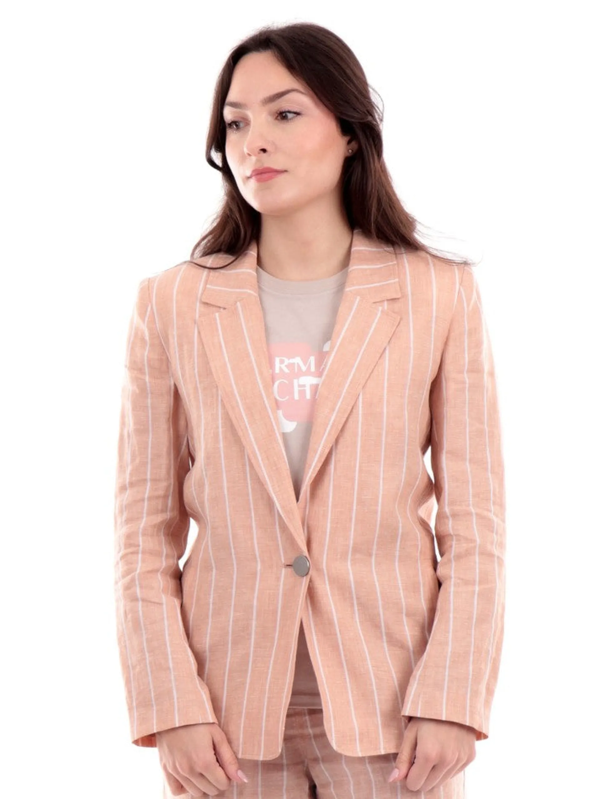 ARMANI EXCHANGE Giacche*Giacca AX rosa da donna Blazer 3RYG09YN5KZ