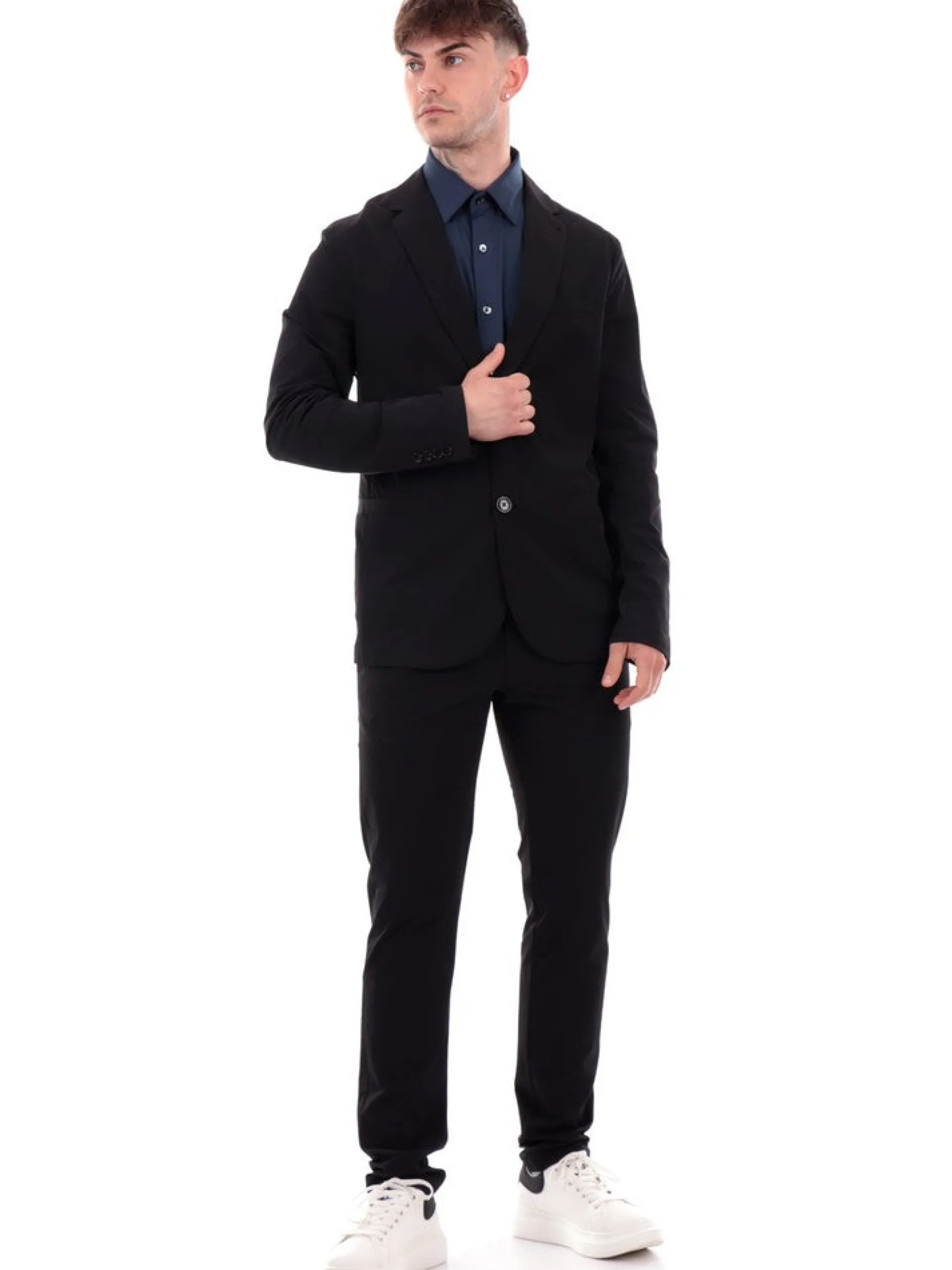 ARMANI EXCHANGE Giacche*Giacca nera da uomo 8NZG49ZNYZZ