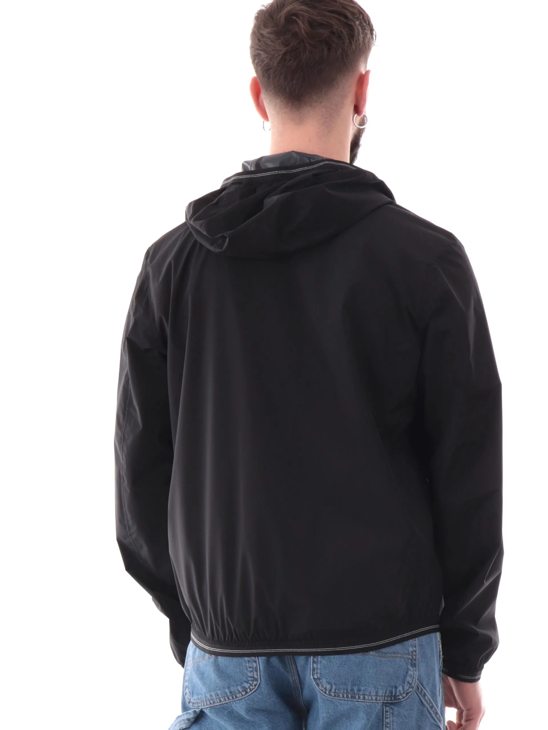 BLAUER Giubbini*Giacca Farrin nera da uomo tessuto tecnico C11541007110