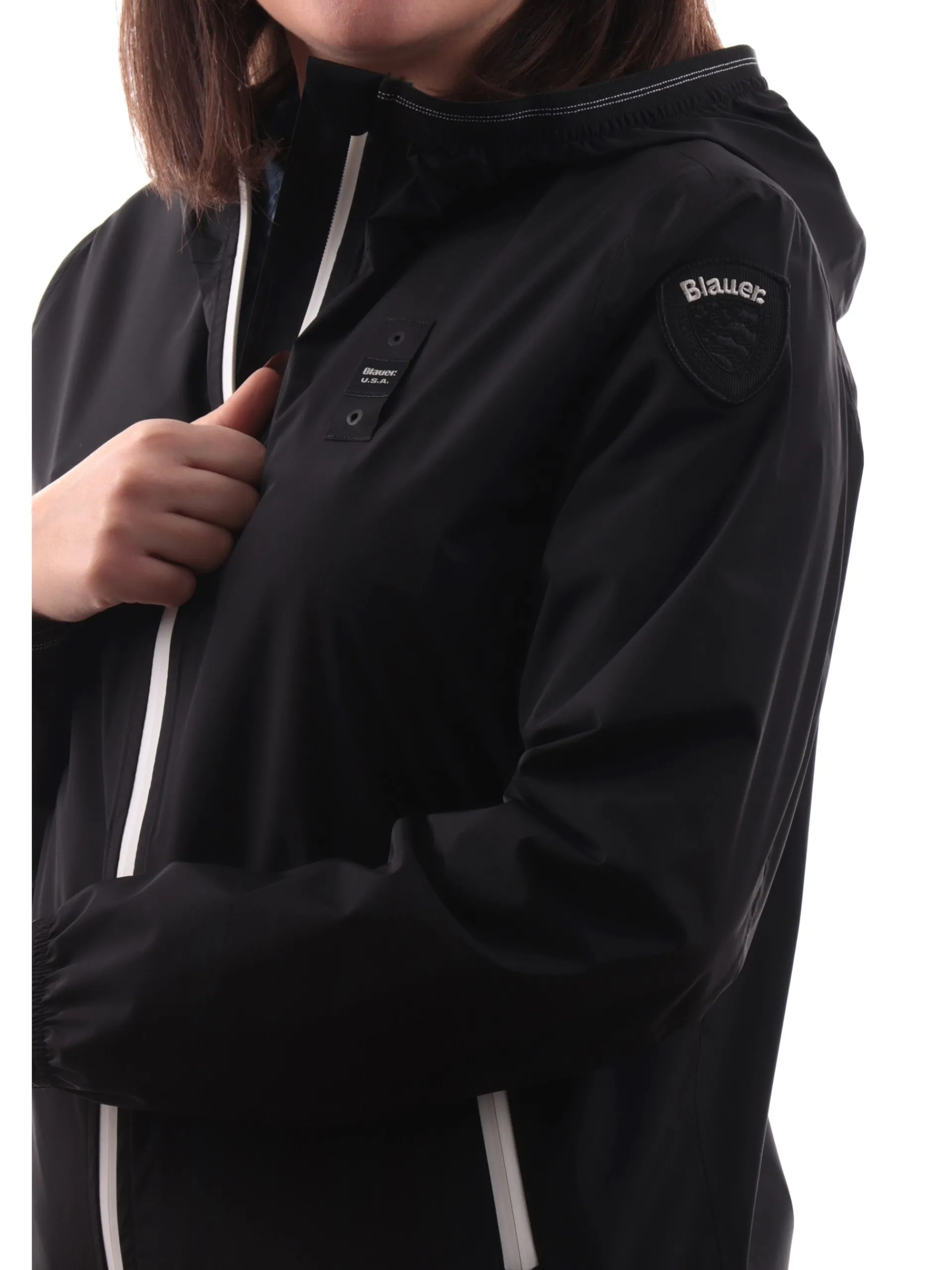 BLAUER Giubbini*Giacca nera Nay da donna termonastrato C11237007110