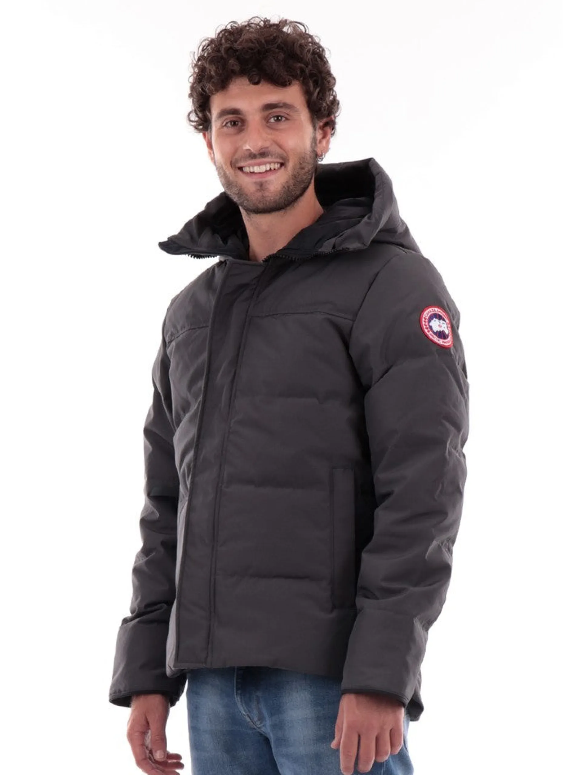 CANADA GOOSE Giubbotti*Giacca uomo Macmillan Parka Reset Grigia da Uomo 2080M66