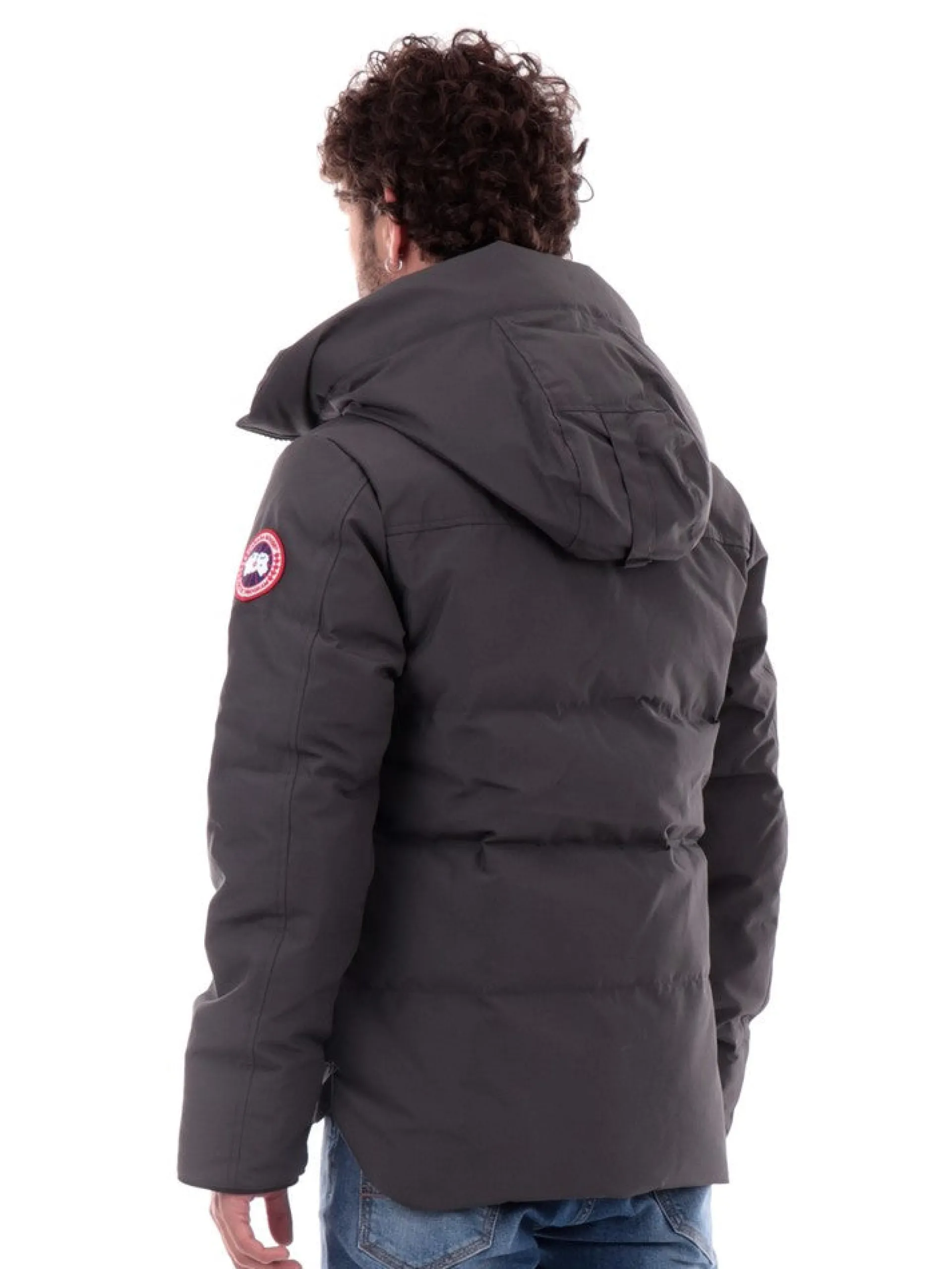 CANADA GOOSE Giubbotti*Giacca uomo Macmillan Parka Reset Grigia da Uomo 2080M66