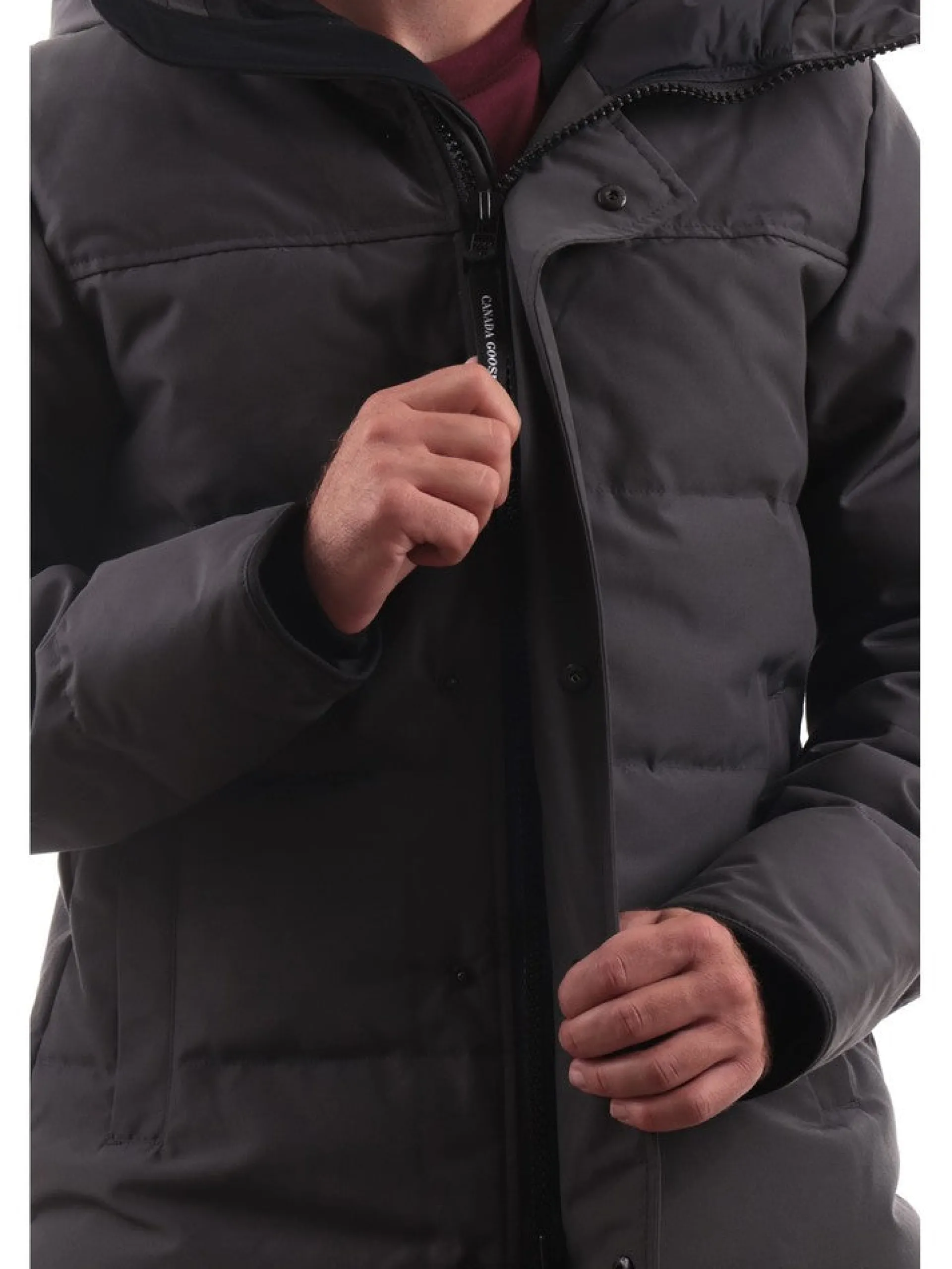 CANADA GOOSE Giubbotti*Giacca uomo Macmillan Parka Reset Grigia da Uomo 2080M66