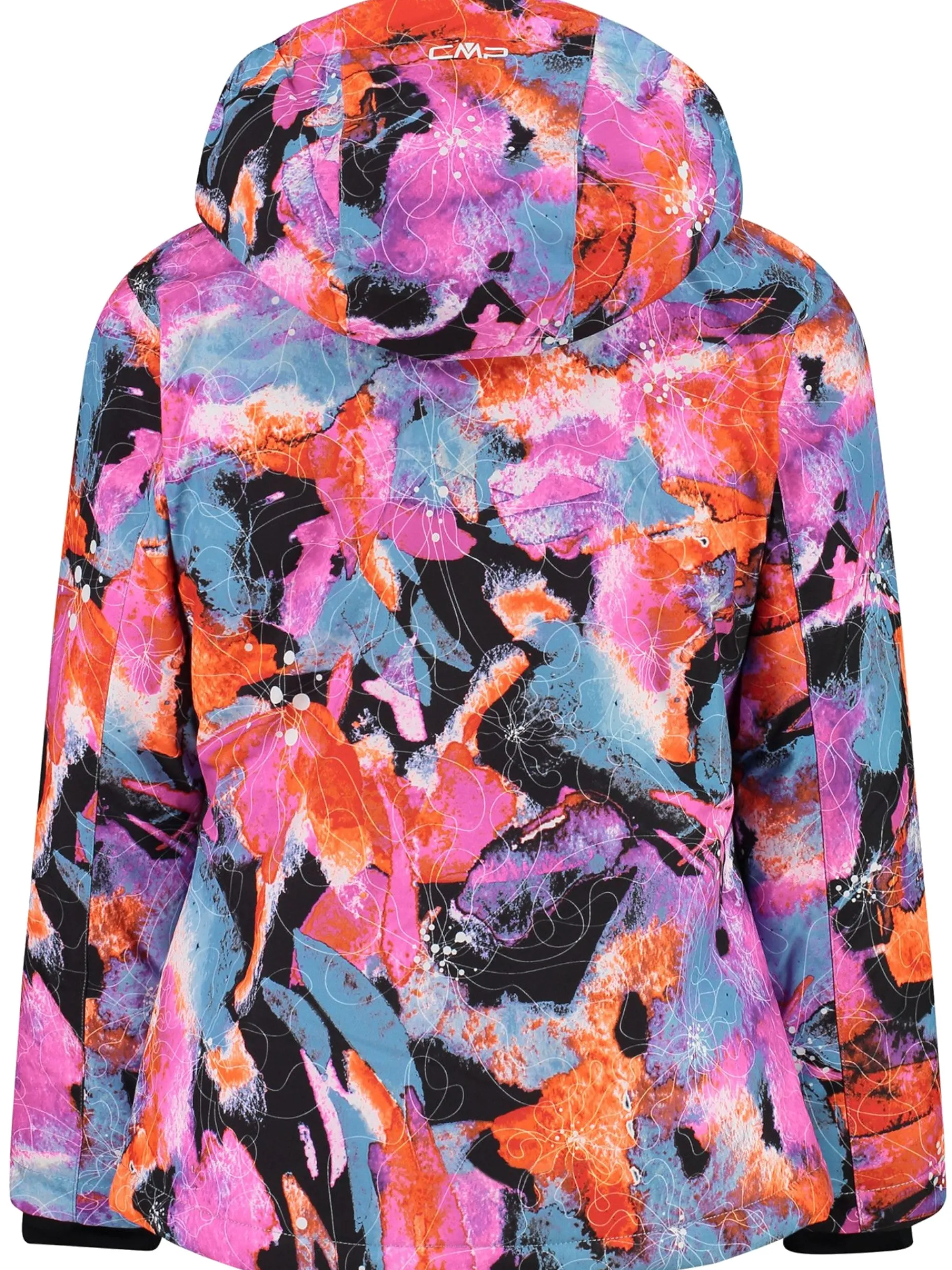 CMP Abbigliamento|Capispalla*Giacca bambina da sci con cappuccio removibile e tasche da neve 39W2085