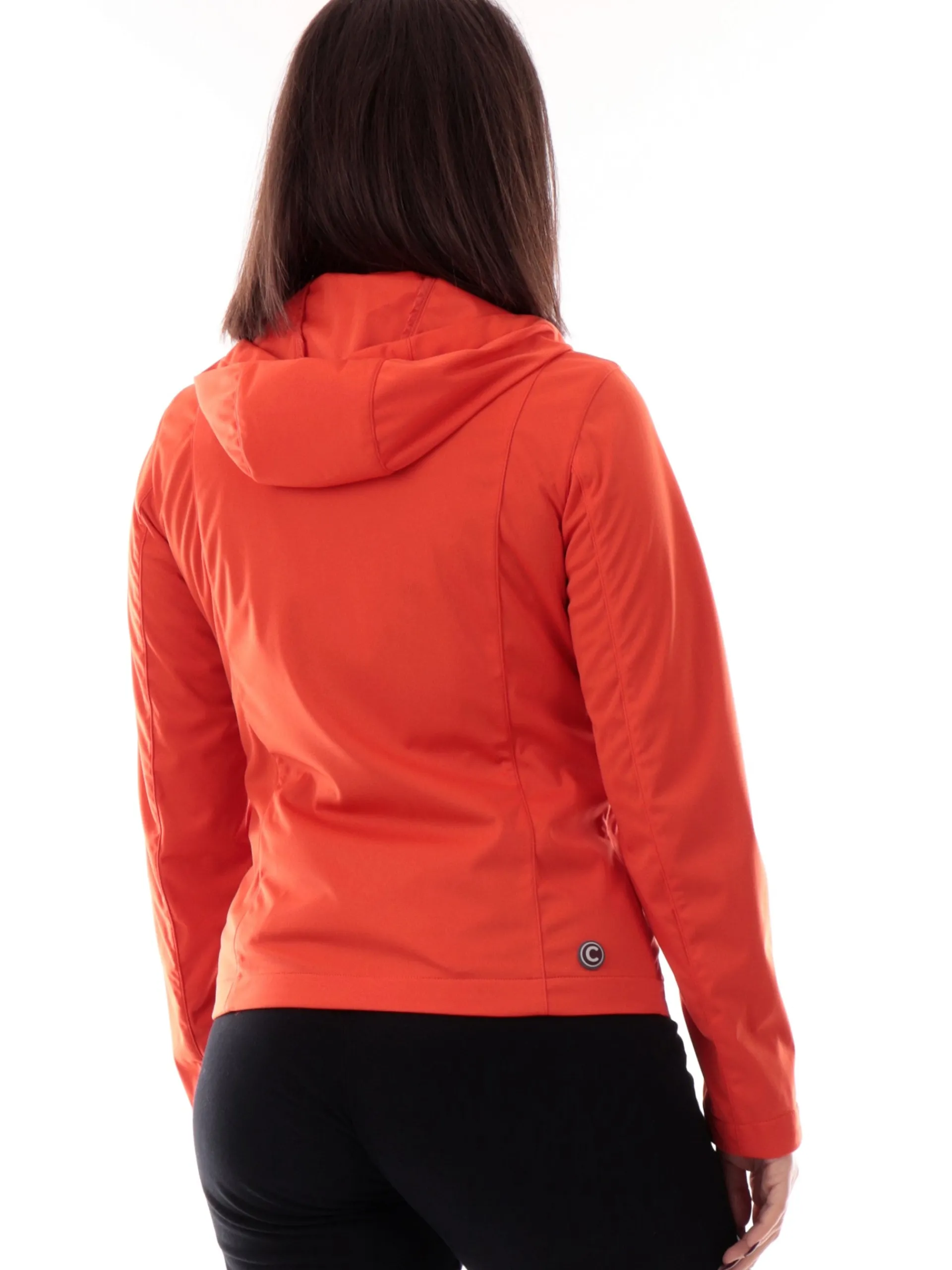 COLMAR Giubbini*Giacca arancione da donna tessuto tecnico con cappuccio 19646ZB