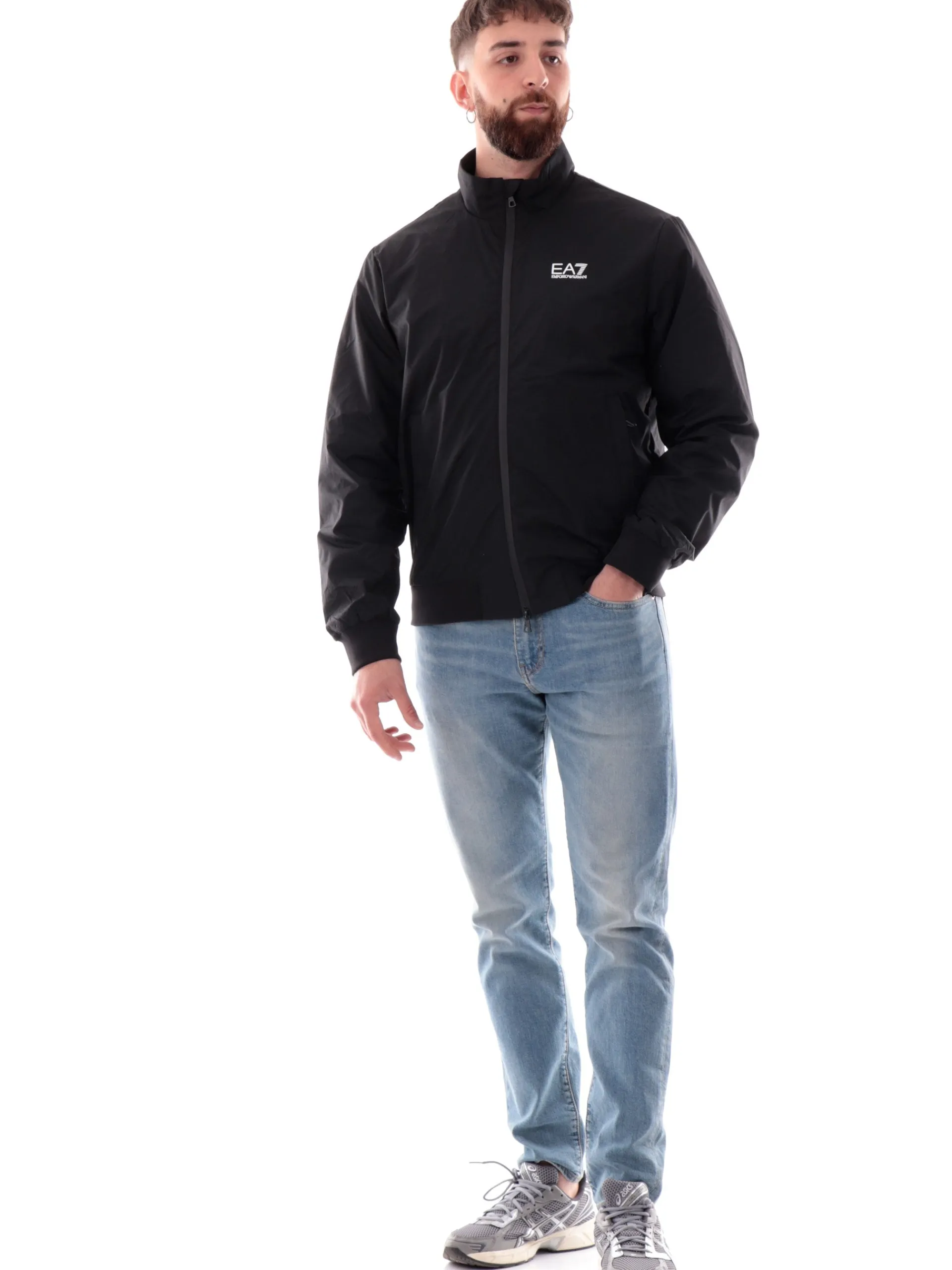 EMPORIO ARMANI 7 Giubbini*Giacca EA7 Emporio armani da uomo tessuto tecnico bomber jacket 7M000424AF13
