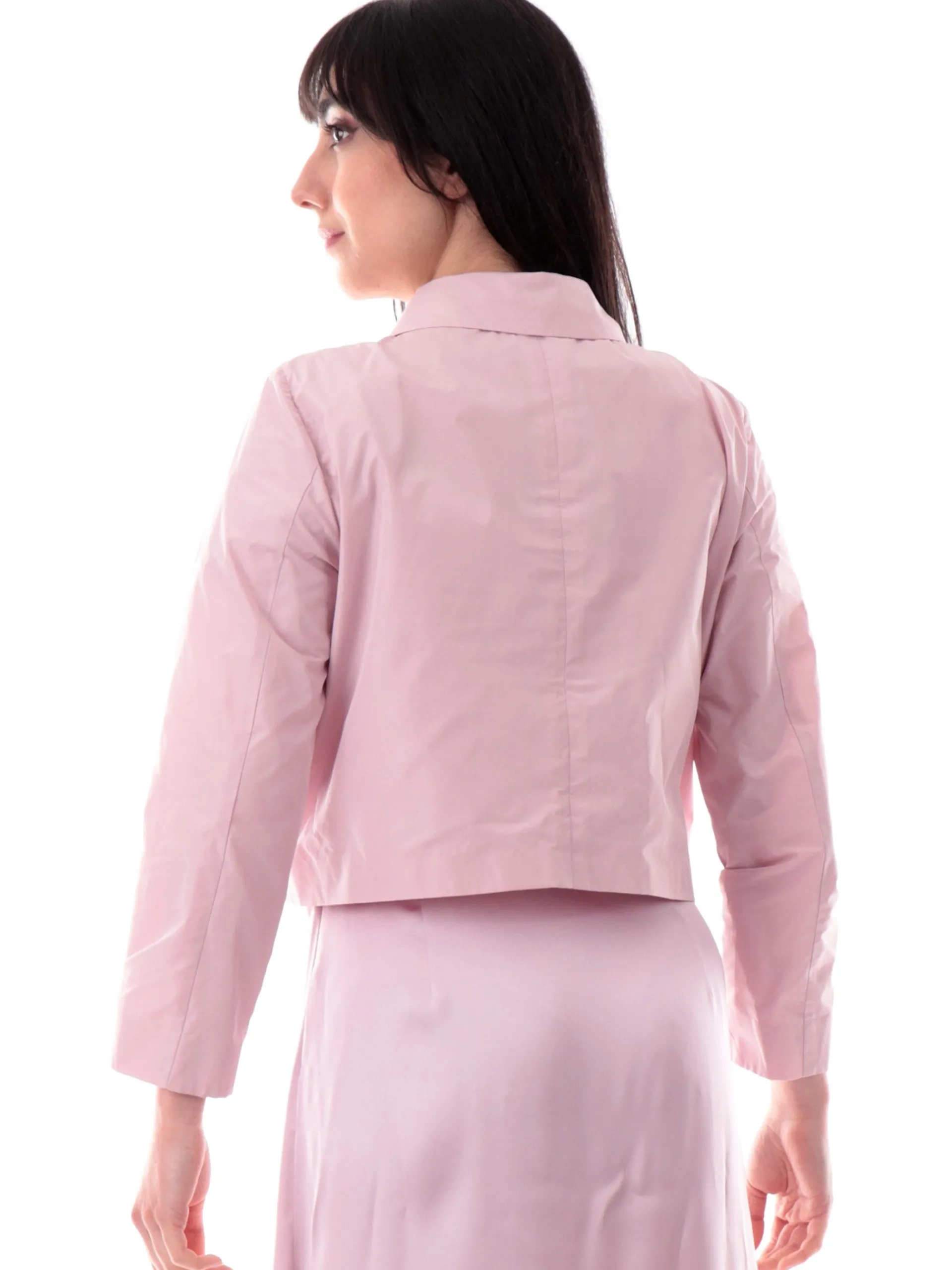 EMME MARELLA Giacche*Giacca Rosa da donna Corta con bottone e colletto