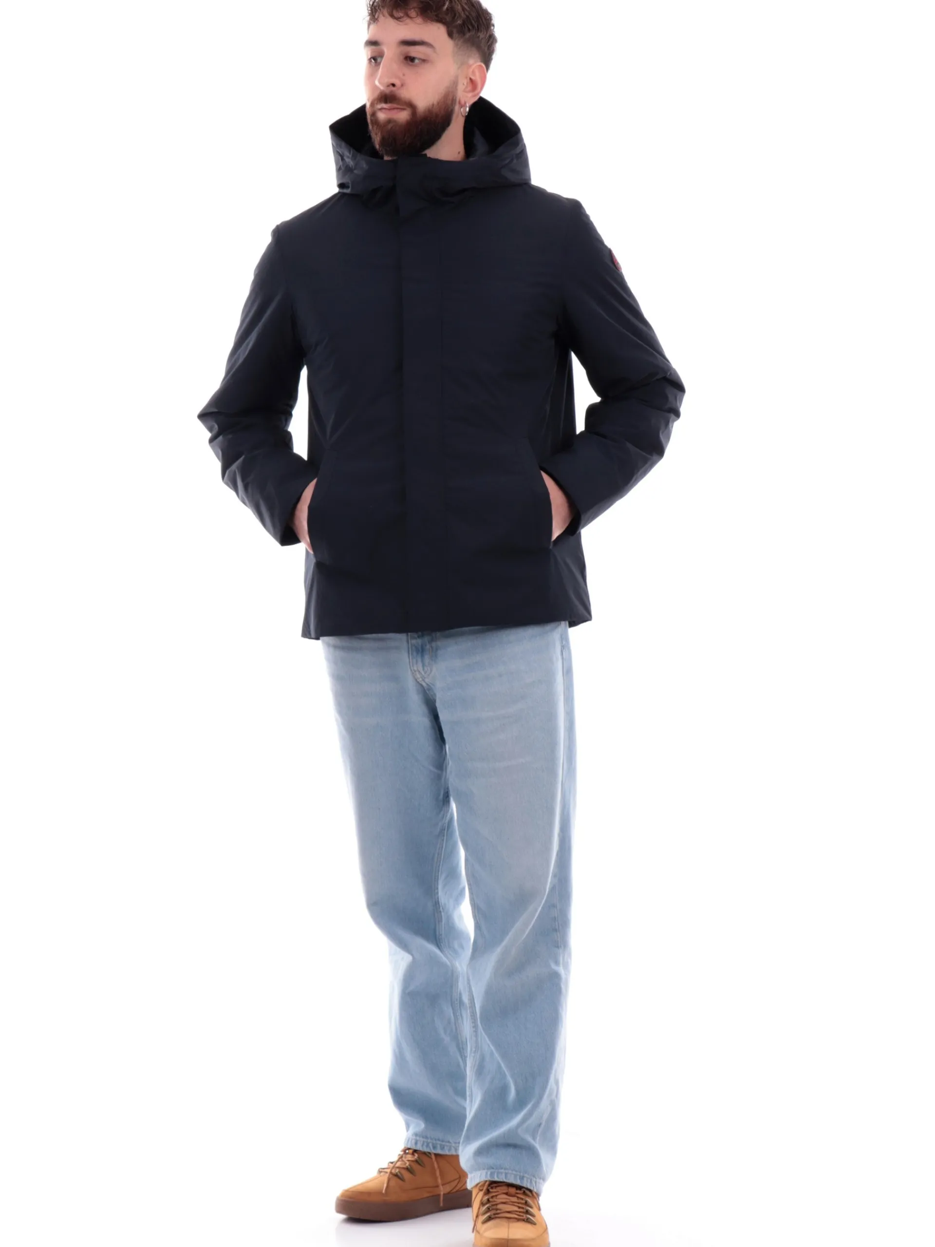 MUSEUM Giubbini*Giacca blu Foster da uomo JA72PL855