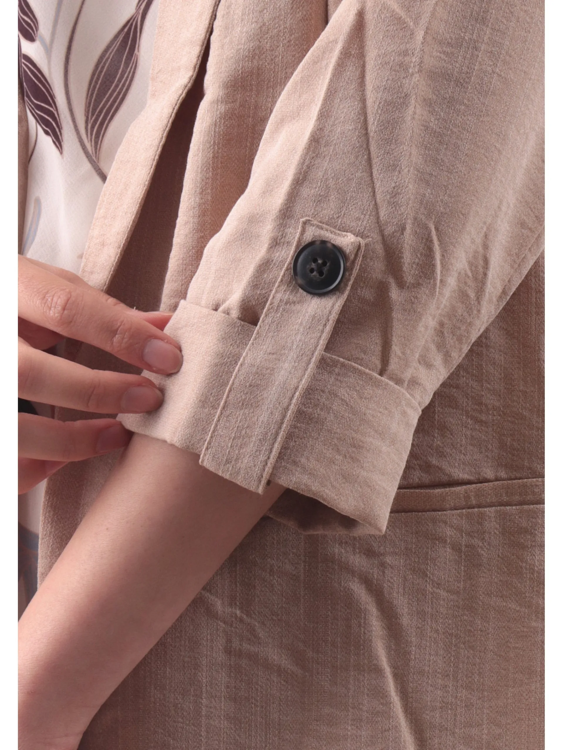 ONLY Giacche*Giacca marrone da donna aperta 15308084