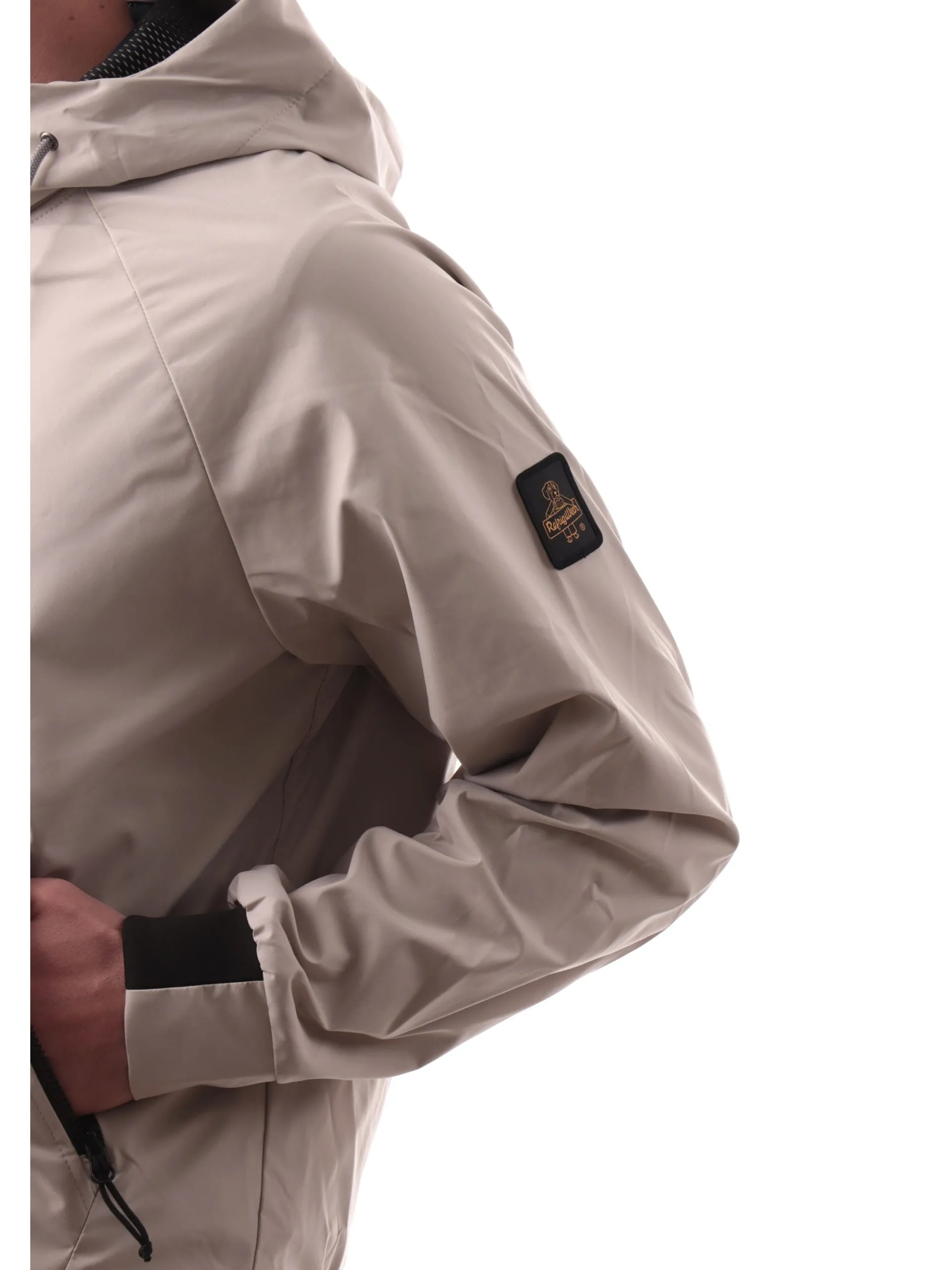 REFRIGIWEAR Giubbini*Giacca tessuto tecnico beige da uomo Speed G05718 A00081