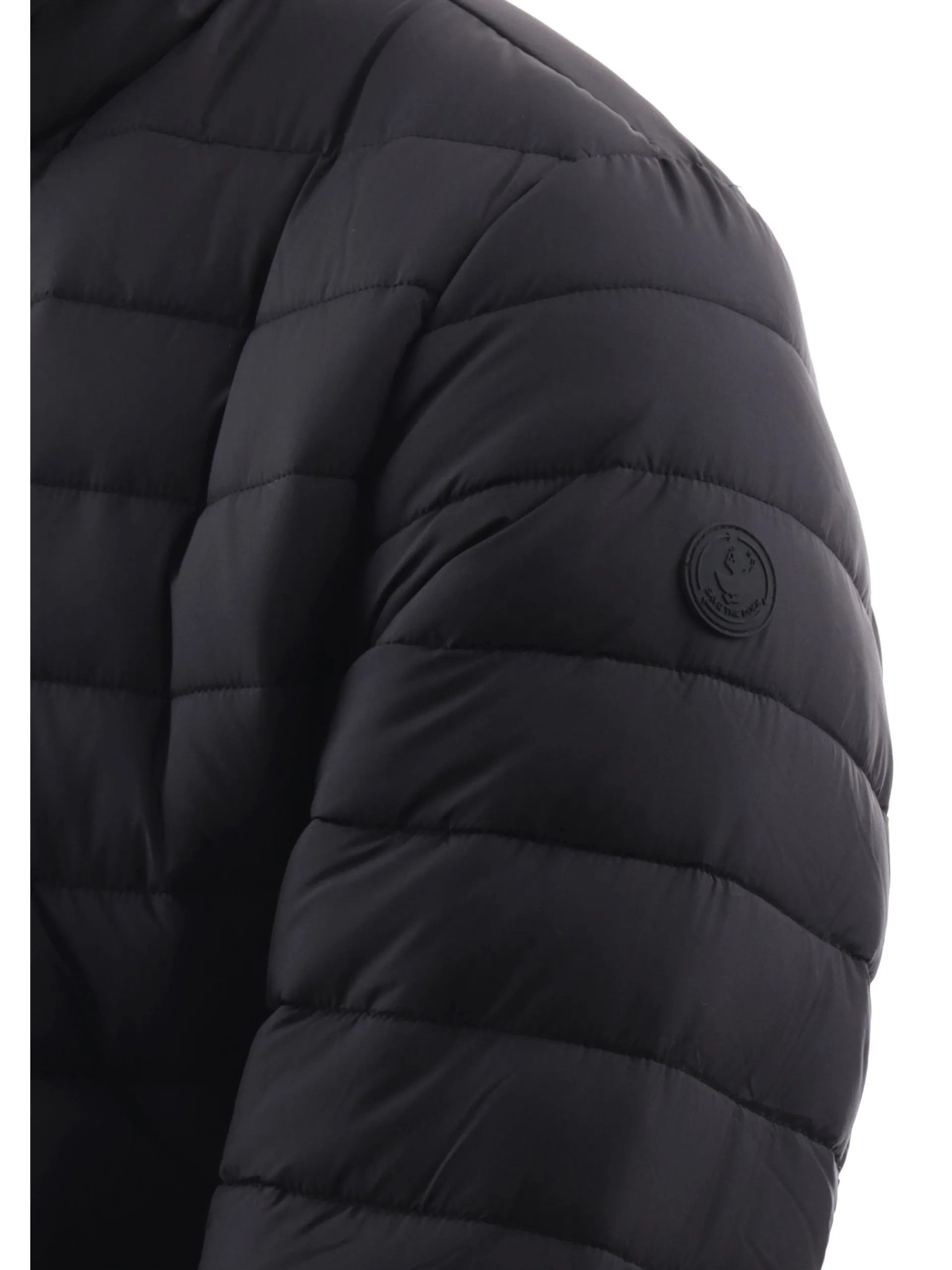 SAVE THE DUCK Giubbini*Giacca Erion nera da uomo collo alto D31274MMIRO19
