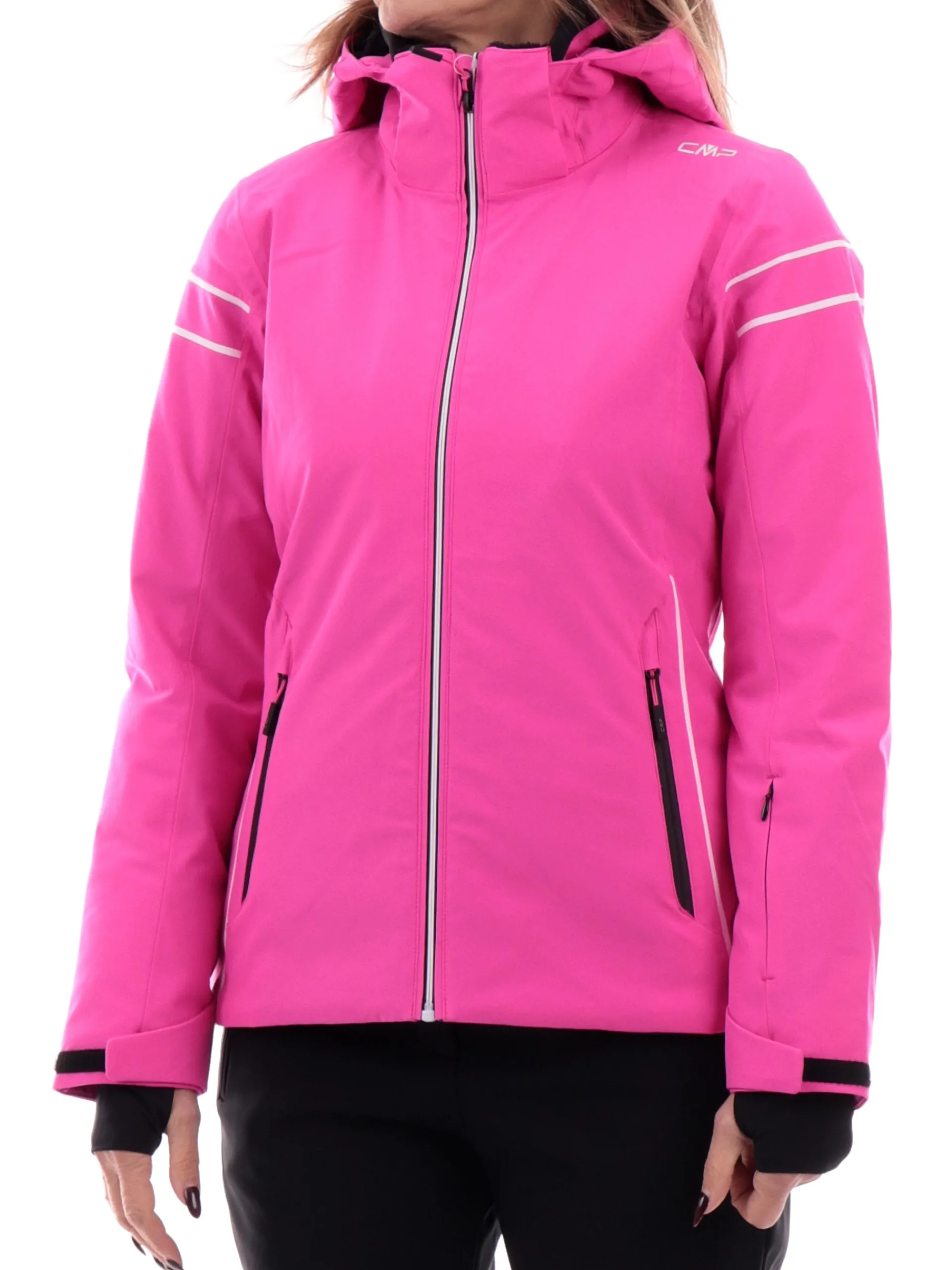 CMP Abbigliamento|Giubbini*Giacca sci fucsia da donna antineve 34W4516