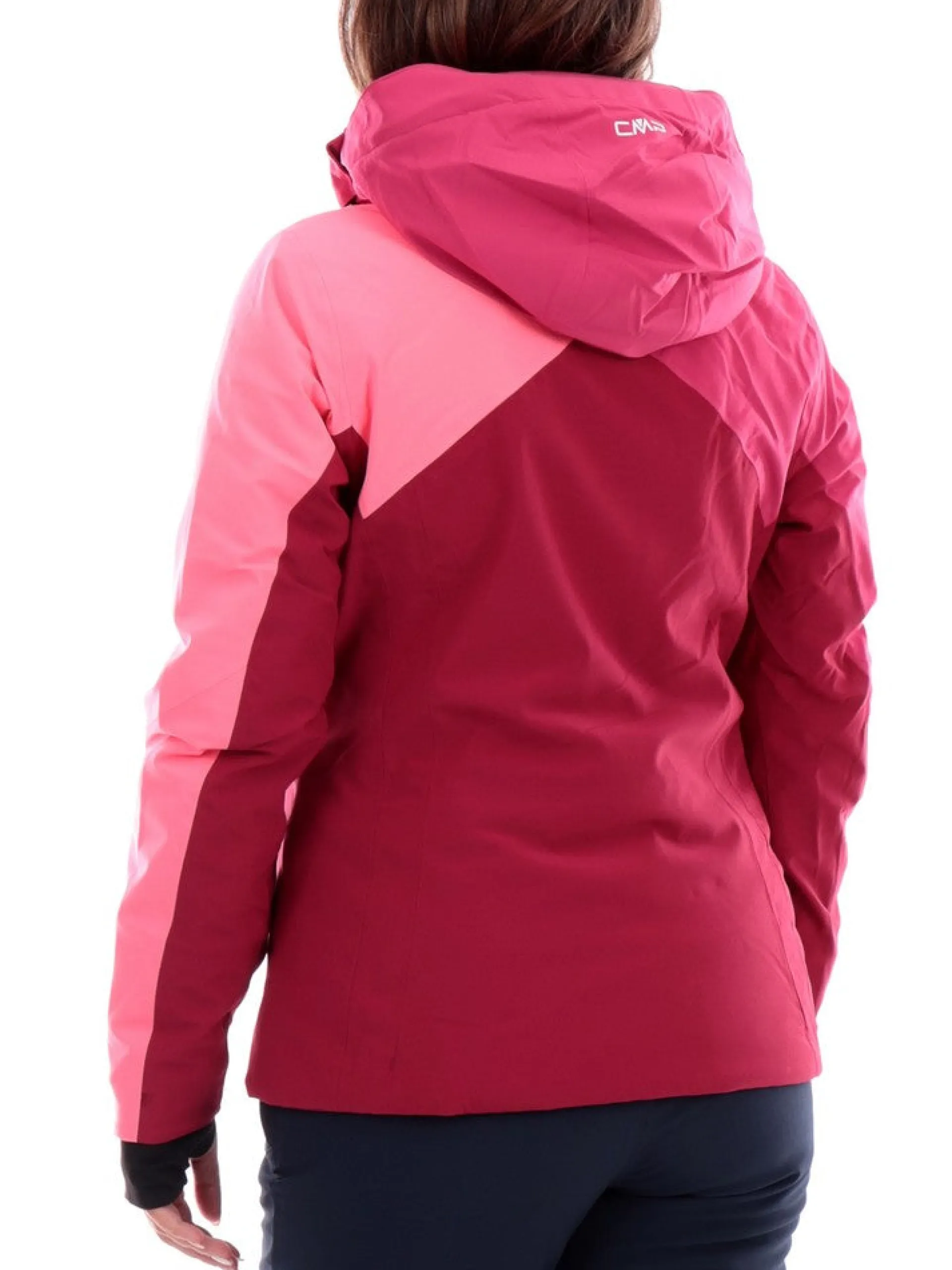 CMP Abbigliamento|Giubbini*Giacca sci fucsia da donna con inserto in pile interno 33W0656