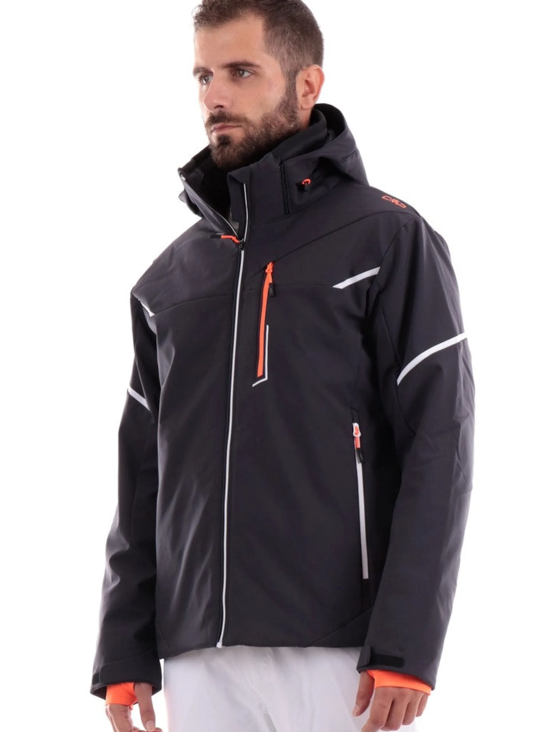 CMP Abbigliamento|Giubbini*Giacca sci nera da uomo 33W0897