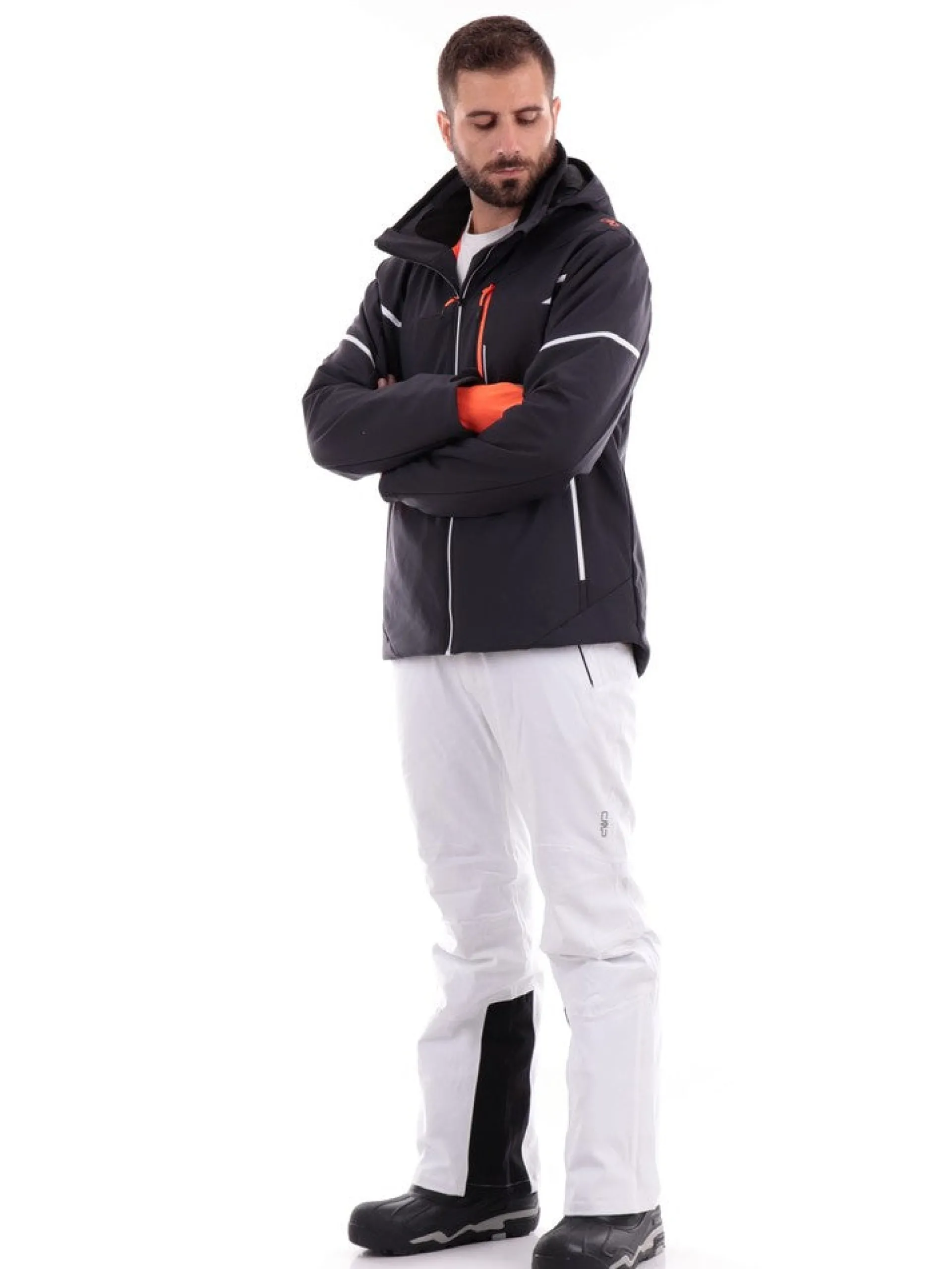CMP Abbigliamento|Giubbini*Giacca sci nera da uomo 33W0897