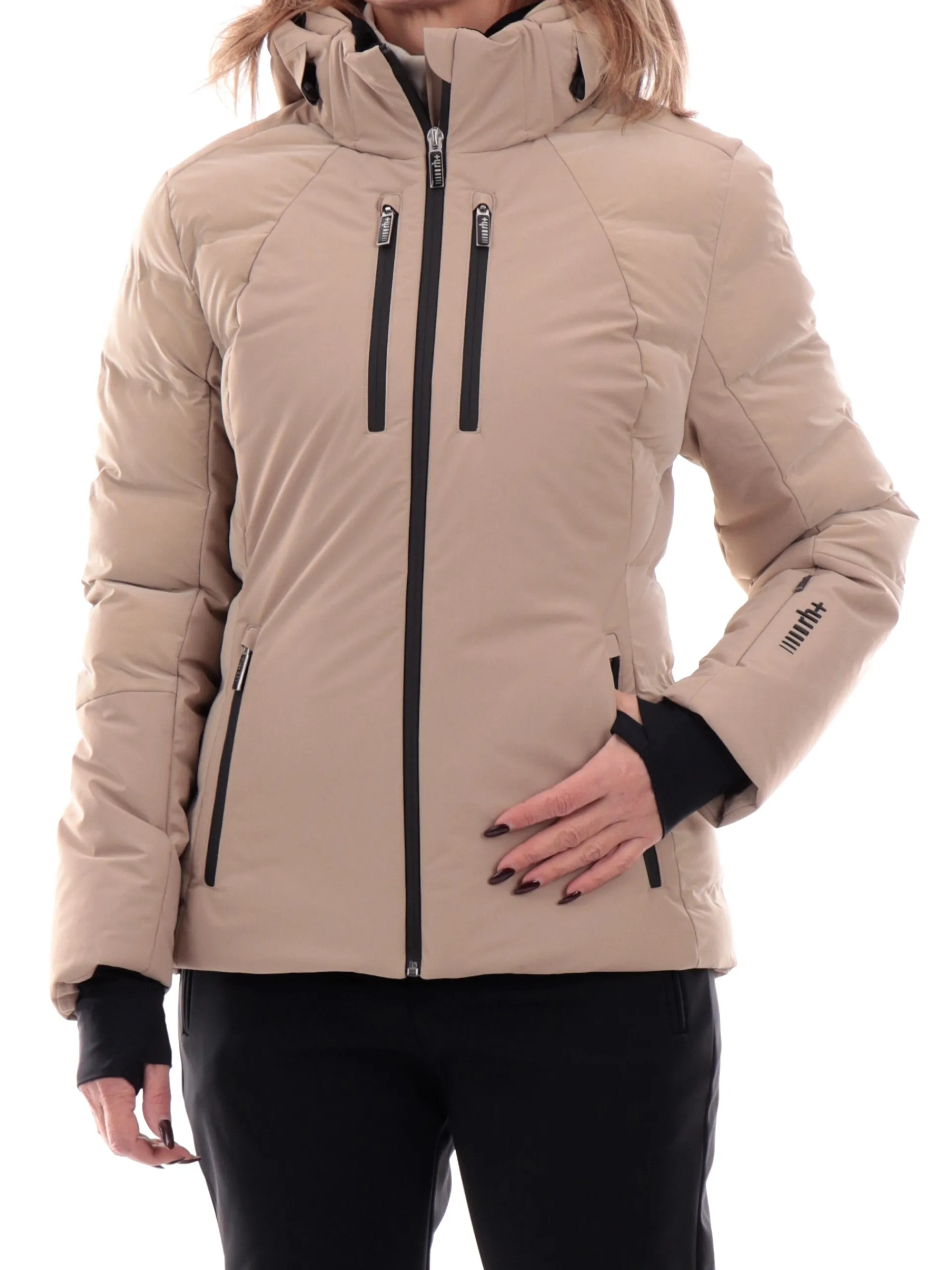 ZERORH+ Abbigliamento|Giubbini*Giacca sci ZeroRH beige da donna Artemide Evo IND3165