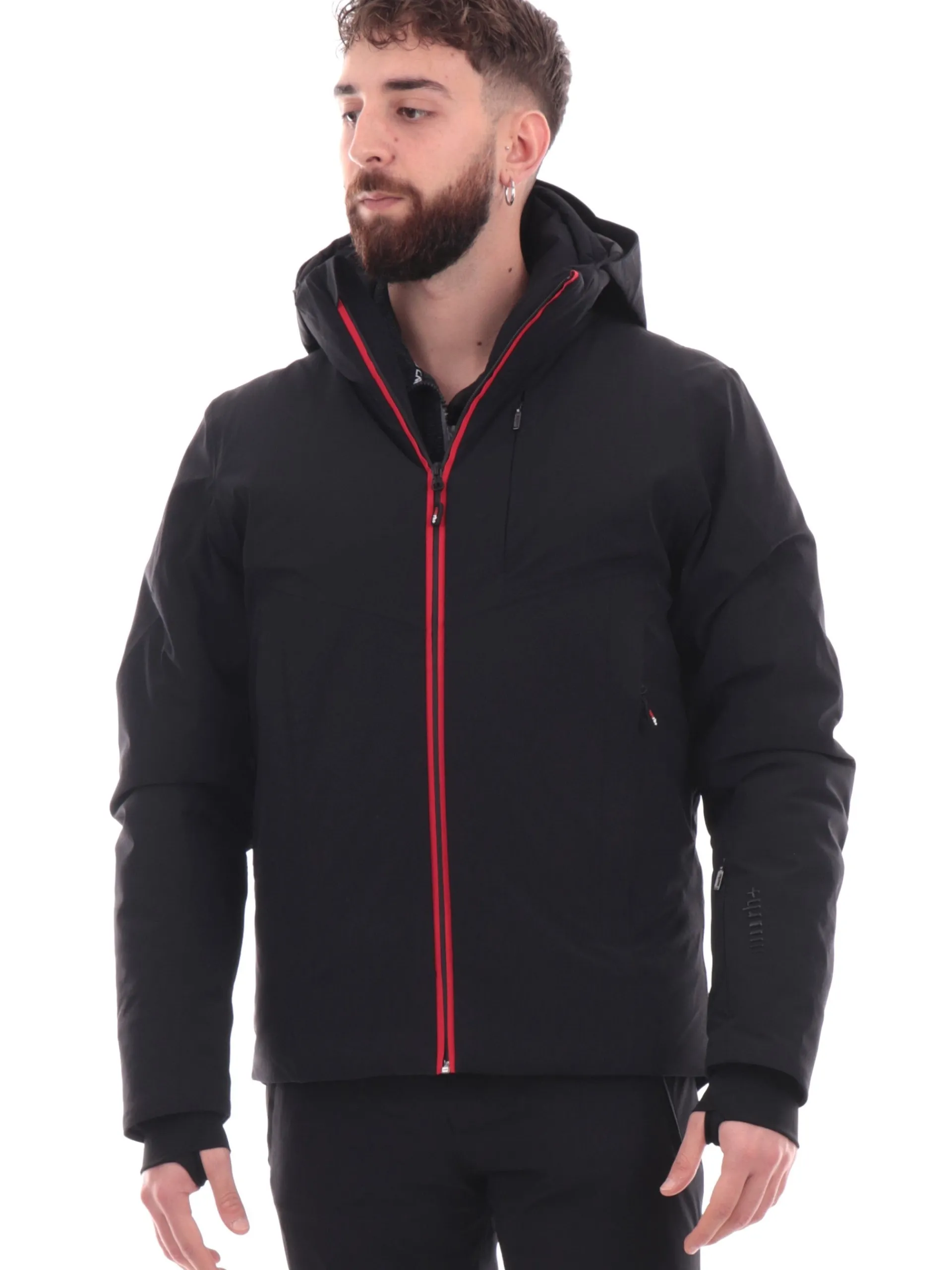 ZERORH+ Abbigliamento|Giubbini*Giacca sci ZeroRH nera da uomo Dorado INU3135